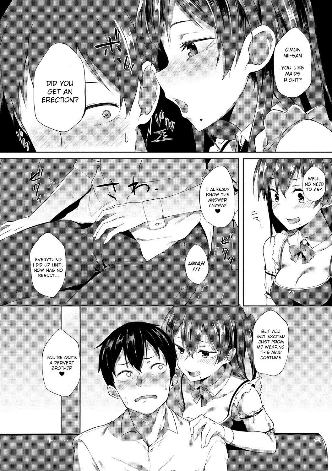 Perfect Girl Porn Zenryaku, Imouto ga Maid ni Narimashite | My Little Sister Has Become a Maid Hunks - Page 8