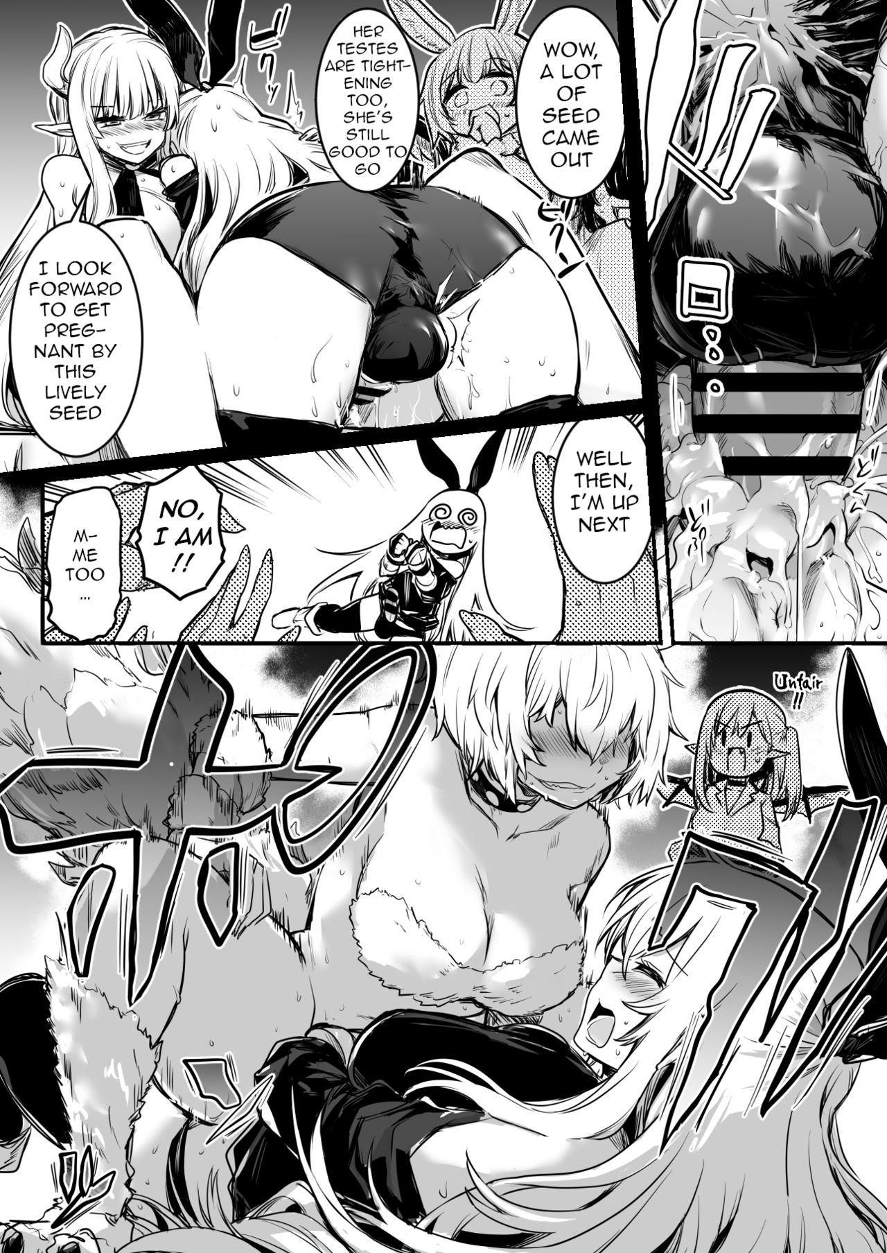 [Lefthand] The Bewildered Adventurer-chan is Caught and Reverse-Raped as the Penis She Grew Gets Aroused by the Female Demons [English] [q91] 4