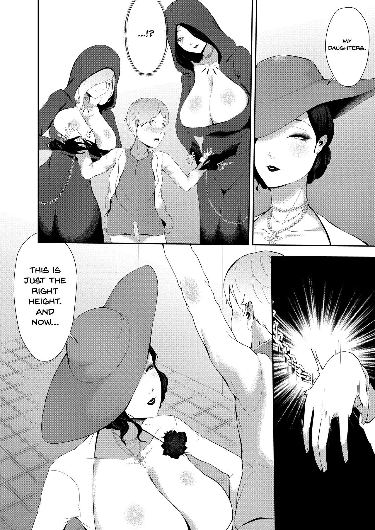 Costume [Oshiro] Dimitrescu Okaa-sama no Sakusei | Dimitrescu-sama's Squeezing Out Your Sperm (Resident Evil) [English] {Doujins.com} - Resident evil | biohazard Tanga - Page 7