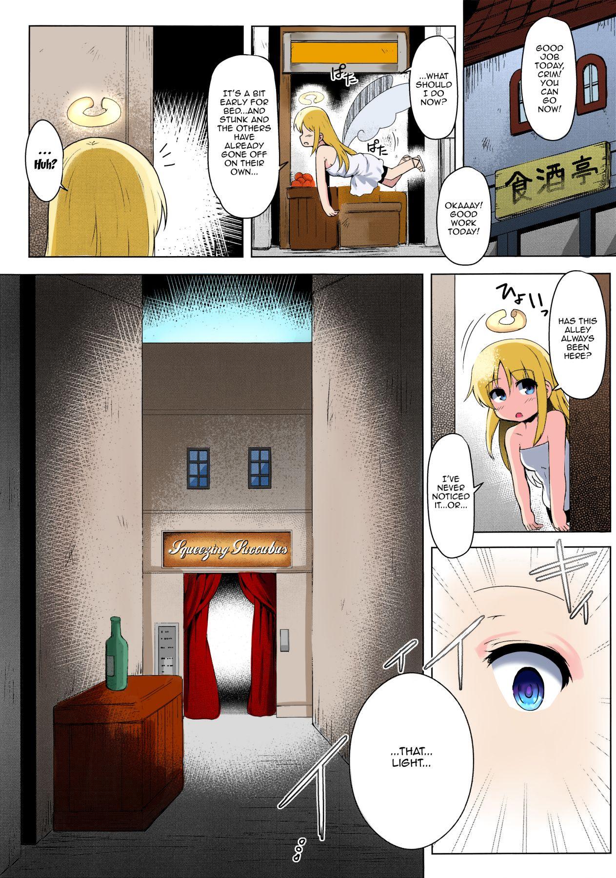 Cartoon [C.R's NEST (C.R)] Tenshi-Kun Reviewers | Angel-kun Reviewers (Ishuzoku Reviewers) [English] {Doujins.com} [Colorized] - Ishuzoku reviewers Cams - Page 2