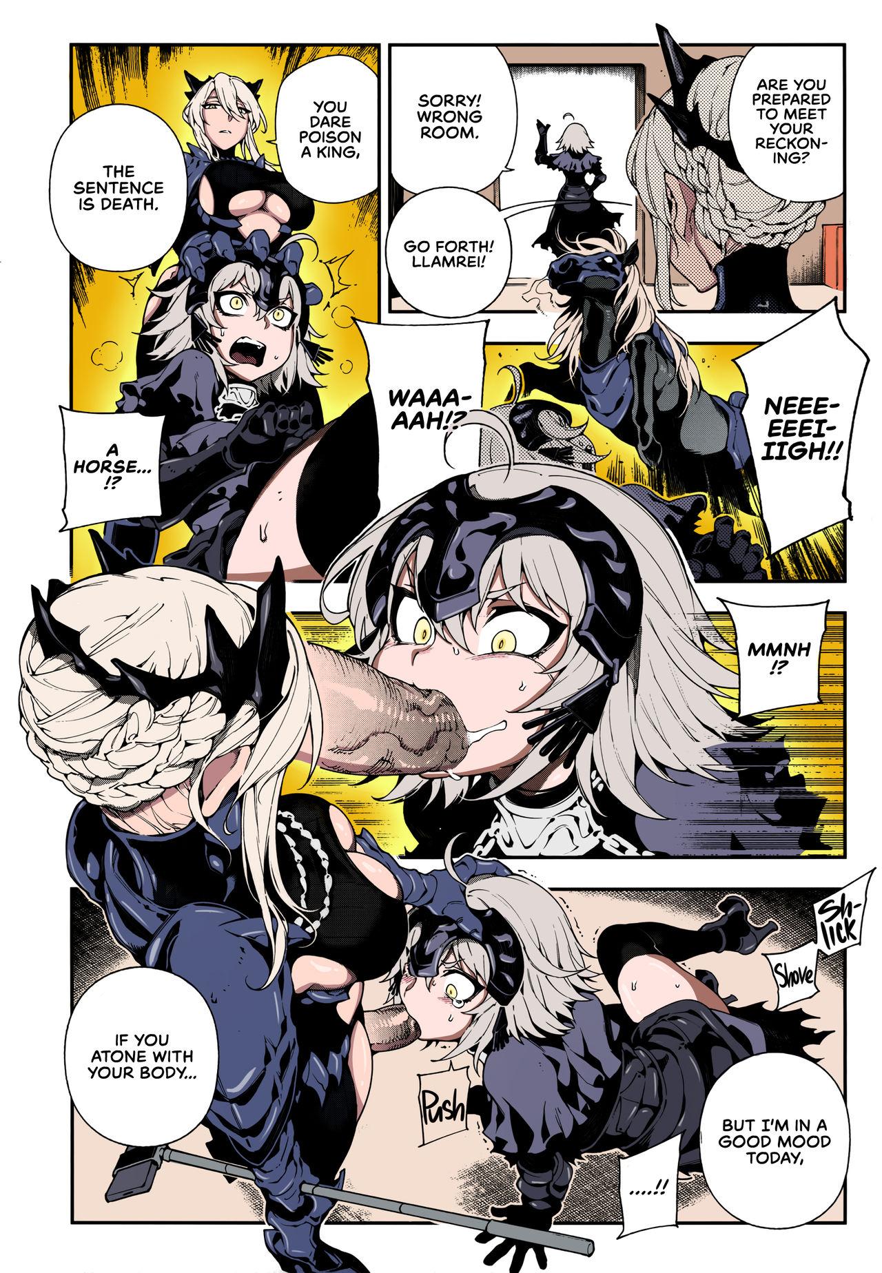 T Girl CHALDEA MANIA - Jeanne Alter - Fate grand order Spying - Page 5
