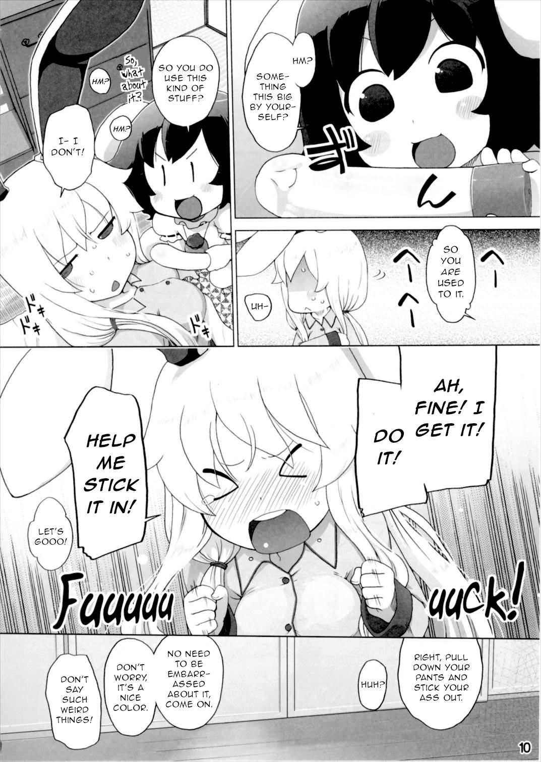 Boy Fuck Girl Kazehiki Usagi to Miru Usagi. - Touhou project Spy Camera - Page 9