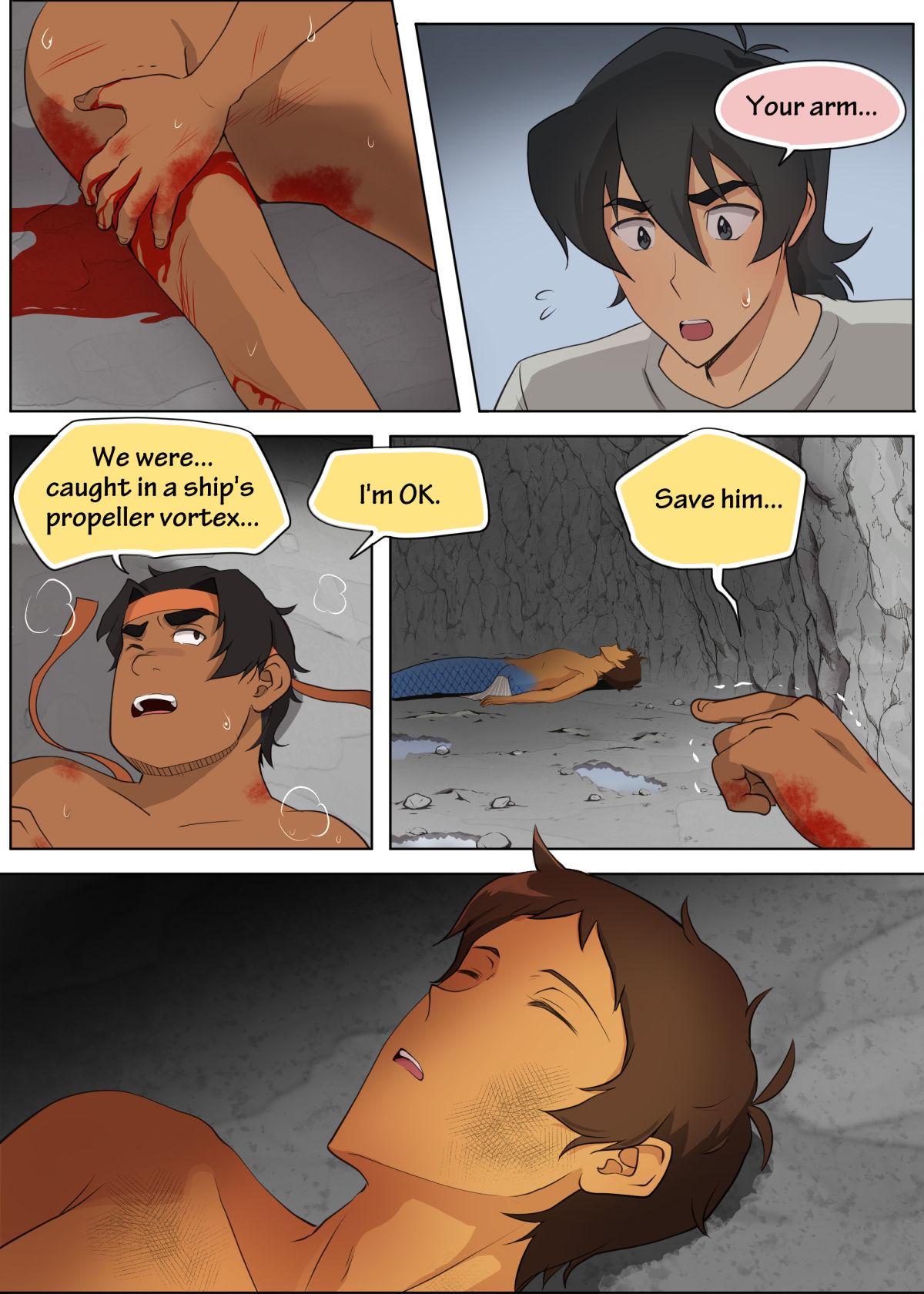 Goldenshower As Wet As a Merman - Voltron Hand - Page 9