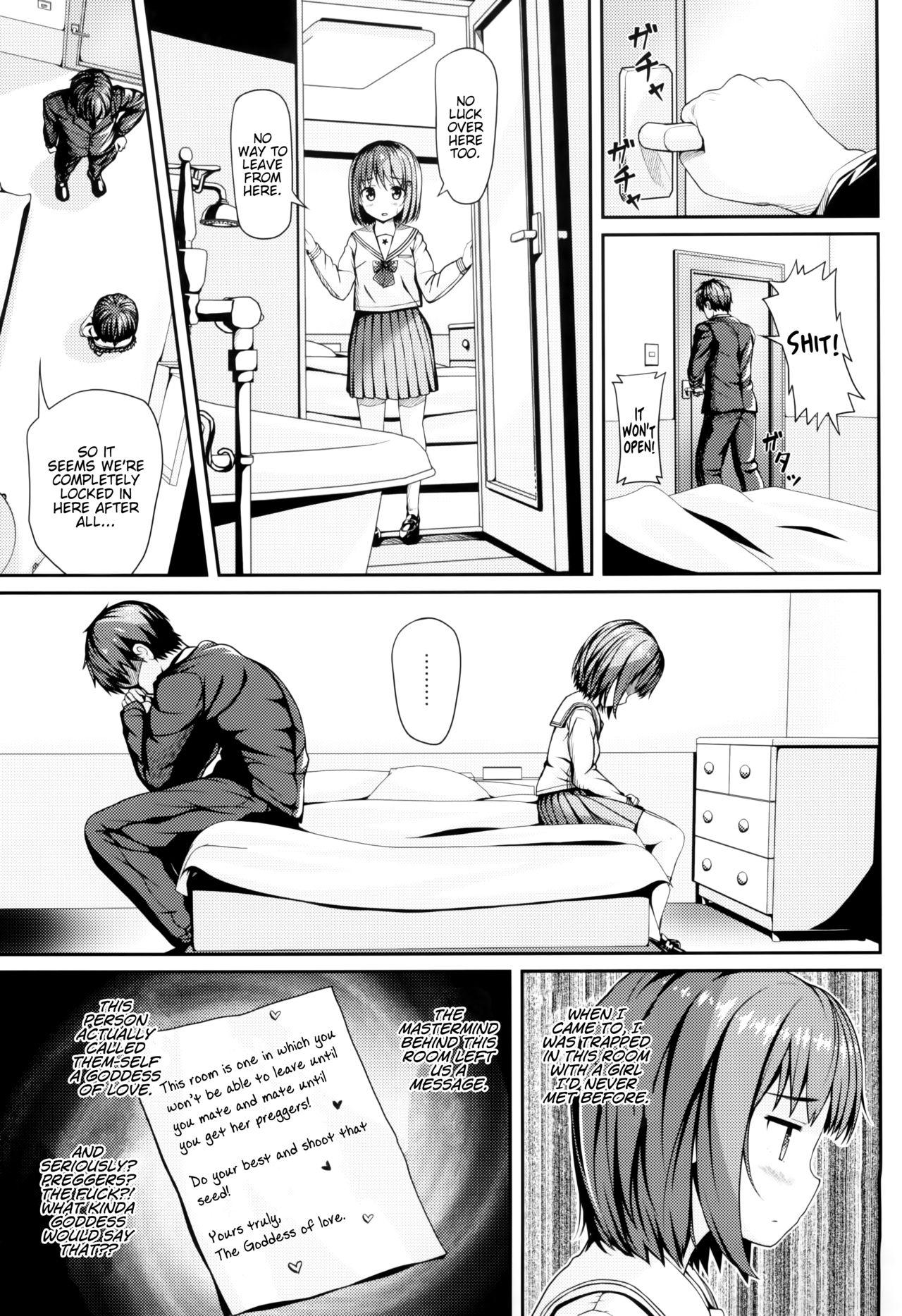 Lips Houkago JC to Naka Iki Tanetsuke Harama Sex Shinaito Derarenai Heya - Original Gay Longhair - Page 5