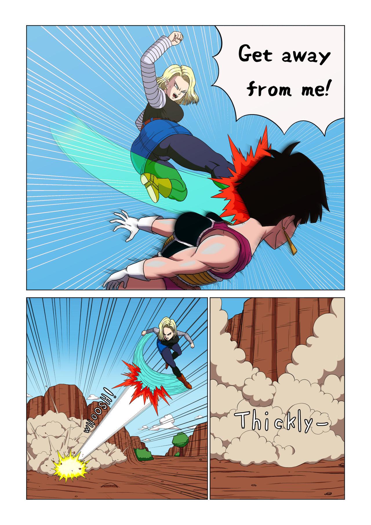 Ass Worship Android 18 vs Baby - Dragon ball z Dragon ball gt Spread - Page 4