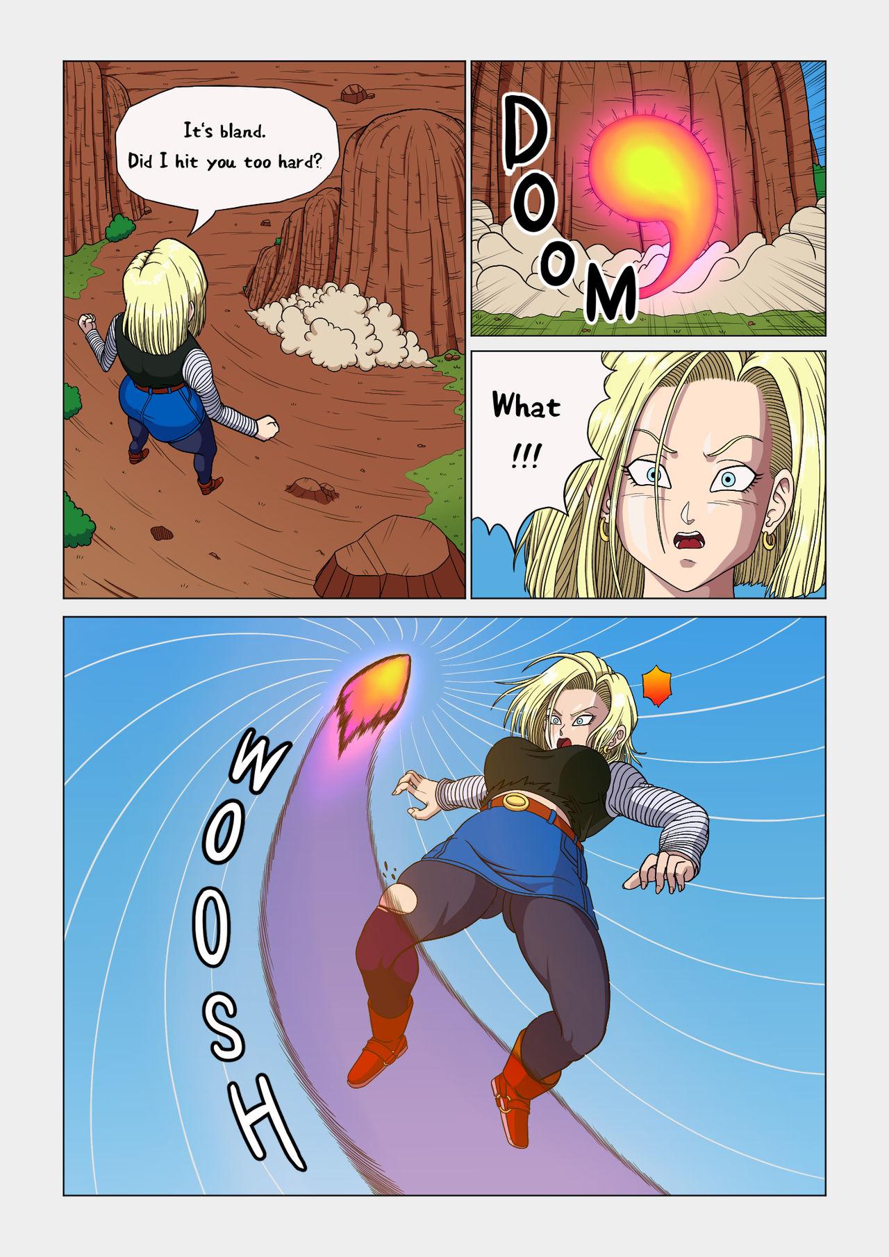 Gay Medic Android 18 vs Baby - Dragon ball z Dragon ball gt Ink - Page 5