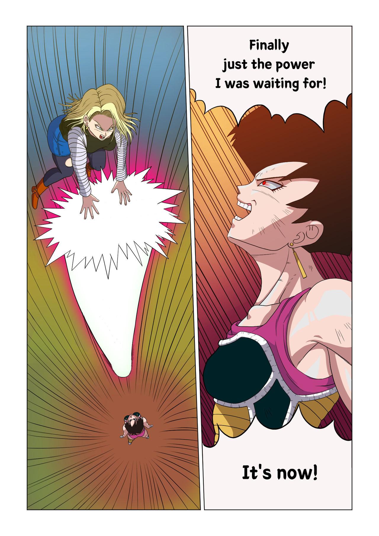 Curvy Android 18 vs Baby - Dragon ball z Dragon ball gt Interview - Page 8