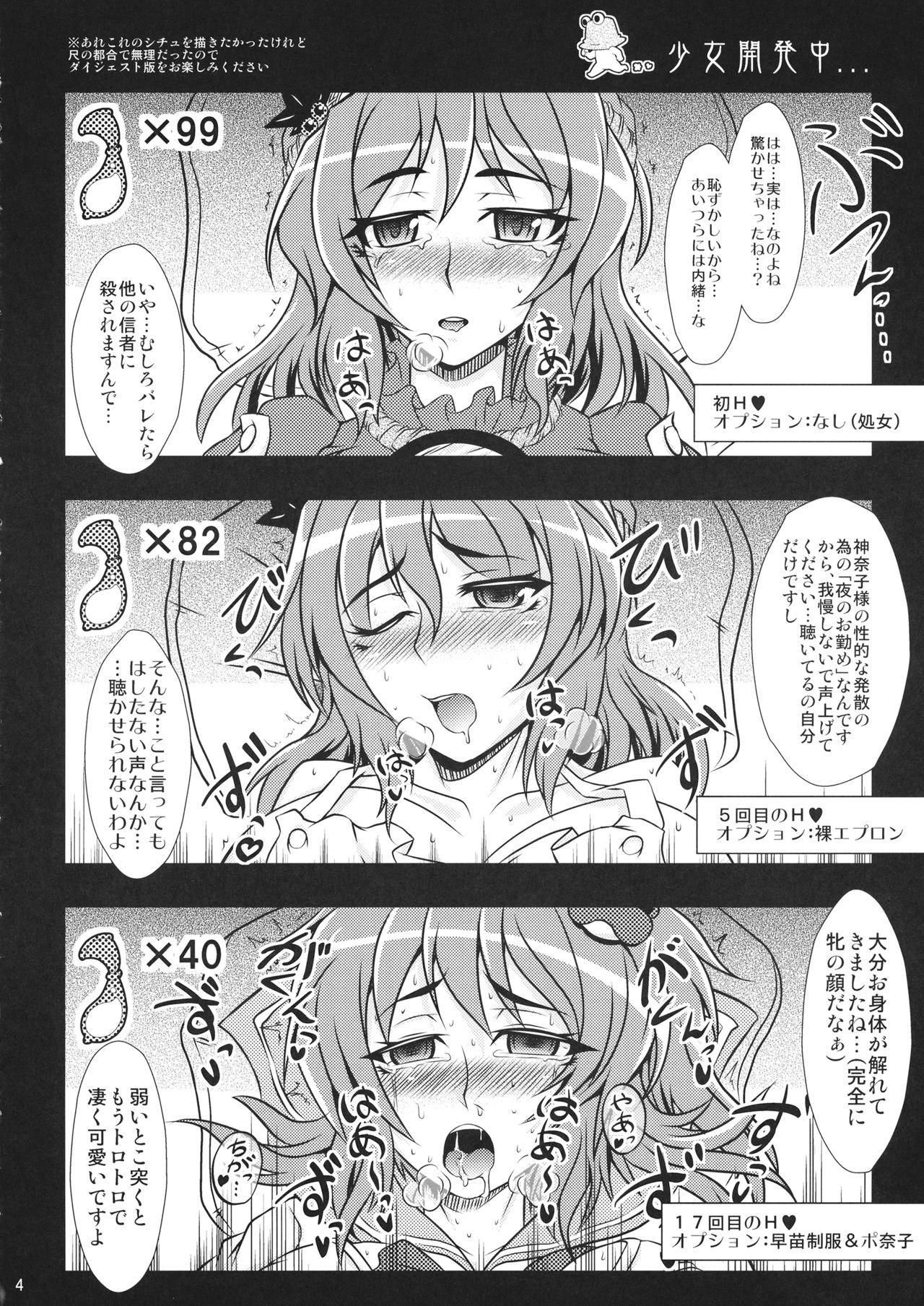 Office Kanako Zukuri - Touhou project Ball Licking - Page 3