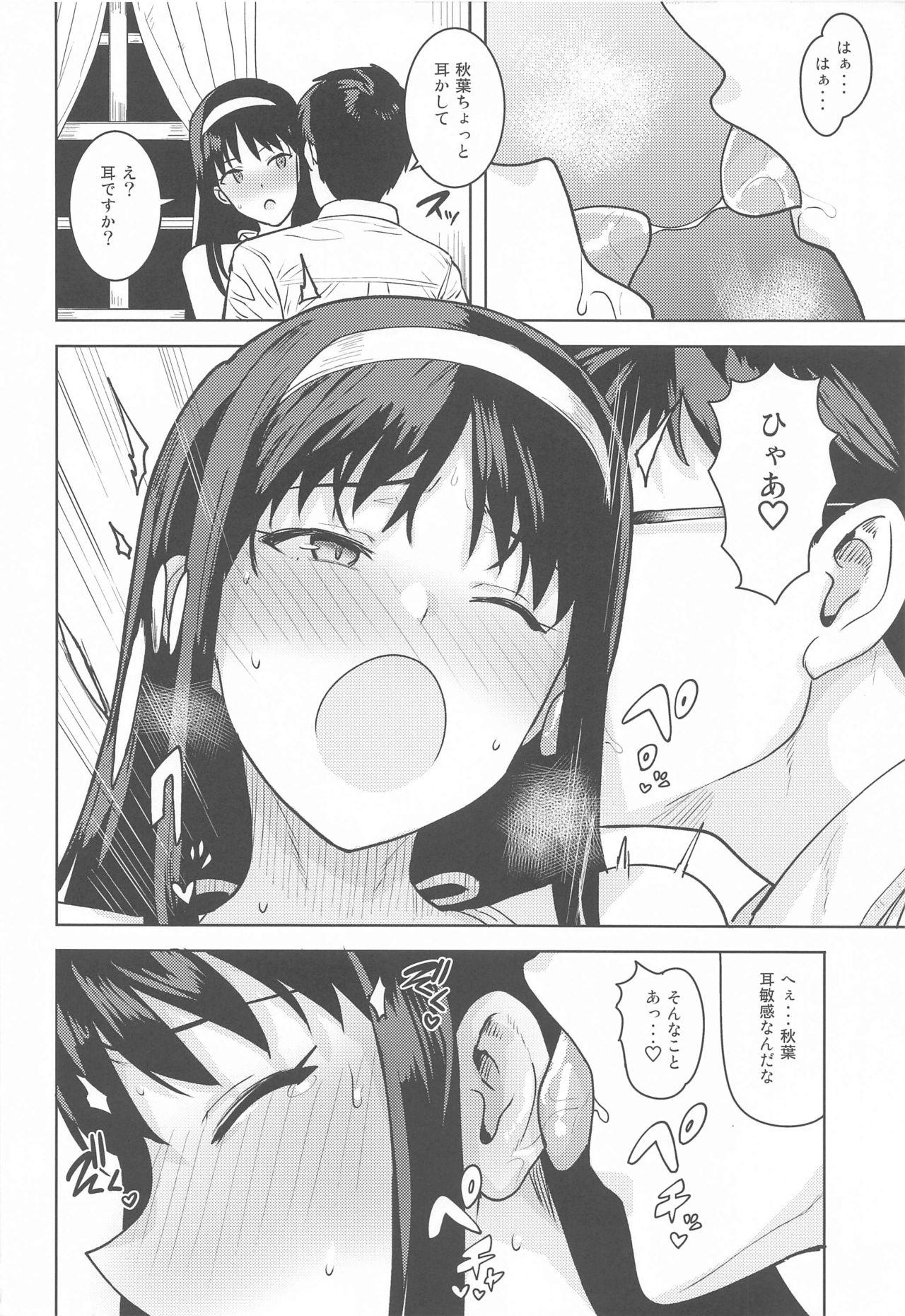 Hardcore Fucking Akiha-sama no Present - Tsukihime Face - Page 13