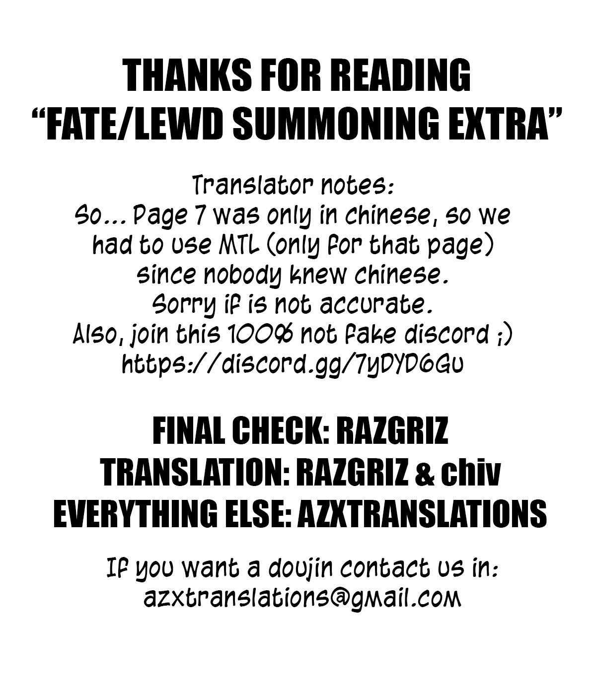 Fate/Lewd Summoning EXTRA 26