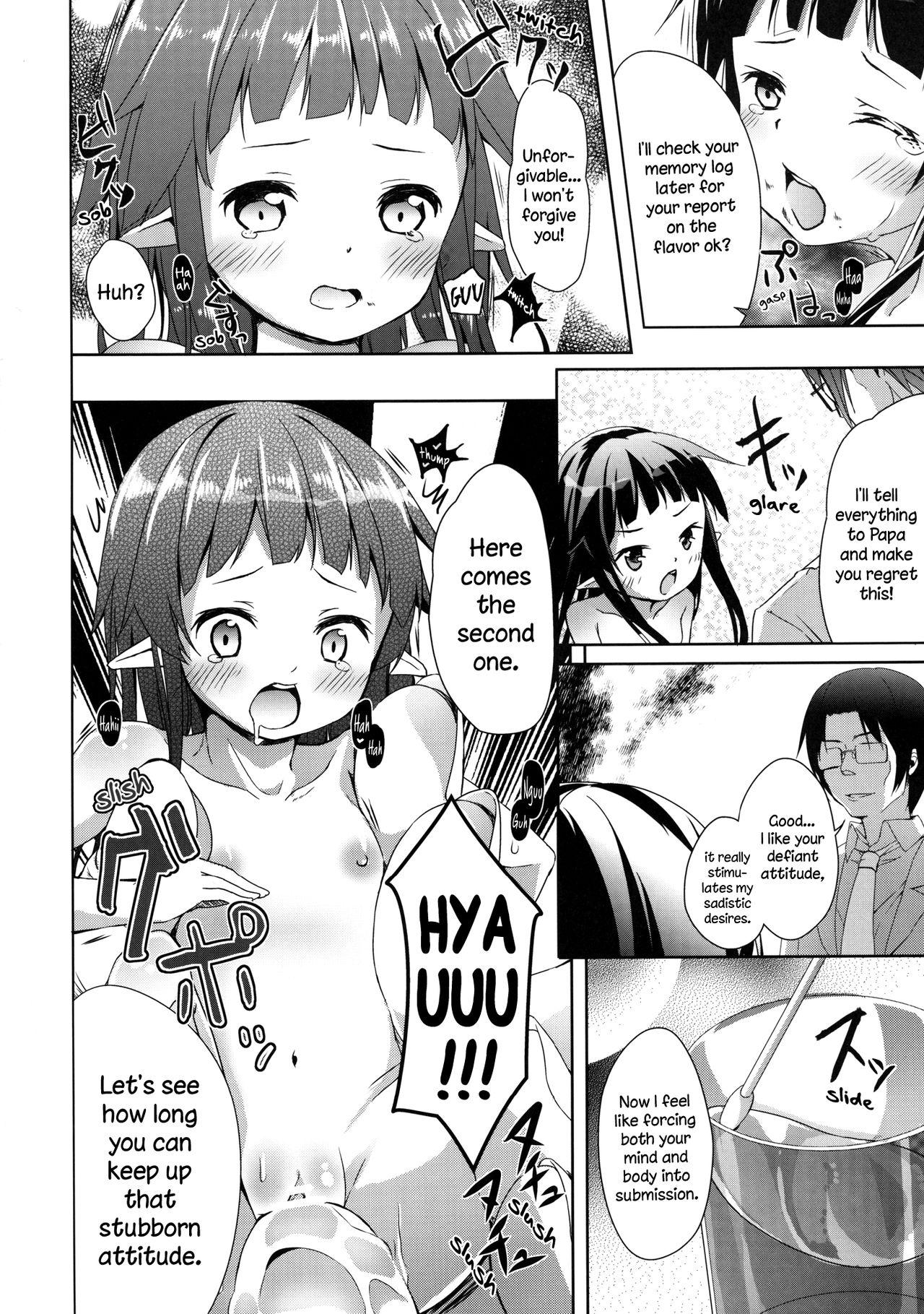 Hot Brunette [Kaname (Siina Yuuki)] Yui-chan BOKOO! | Yui-chan DEFORMATION! (Sword Art Online) [English] [EHCOVE] [Digital] - Sword art online Gay Gloryhole - Page 10