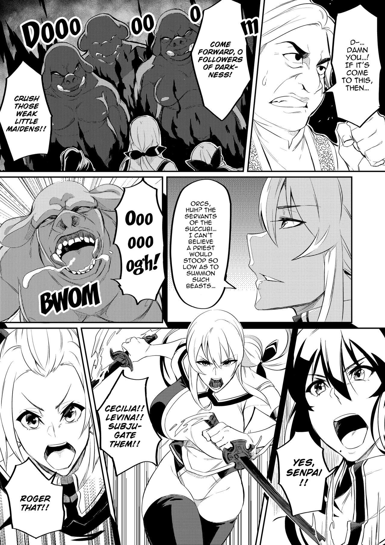 [Hatoba Akane] Demon Slaying Battle Princess Cecilia Ch. 1-8 | Touma Senki Cecilia Ch. 1-8 [English] {EL JEFE Hentai Truck} 14