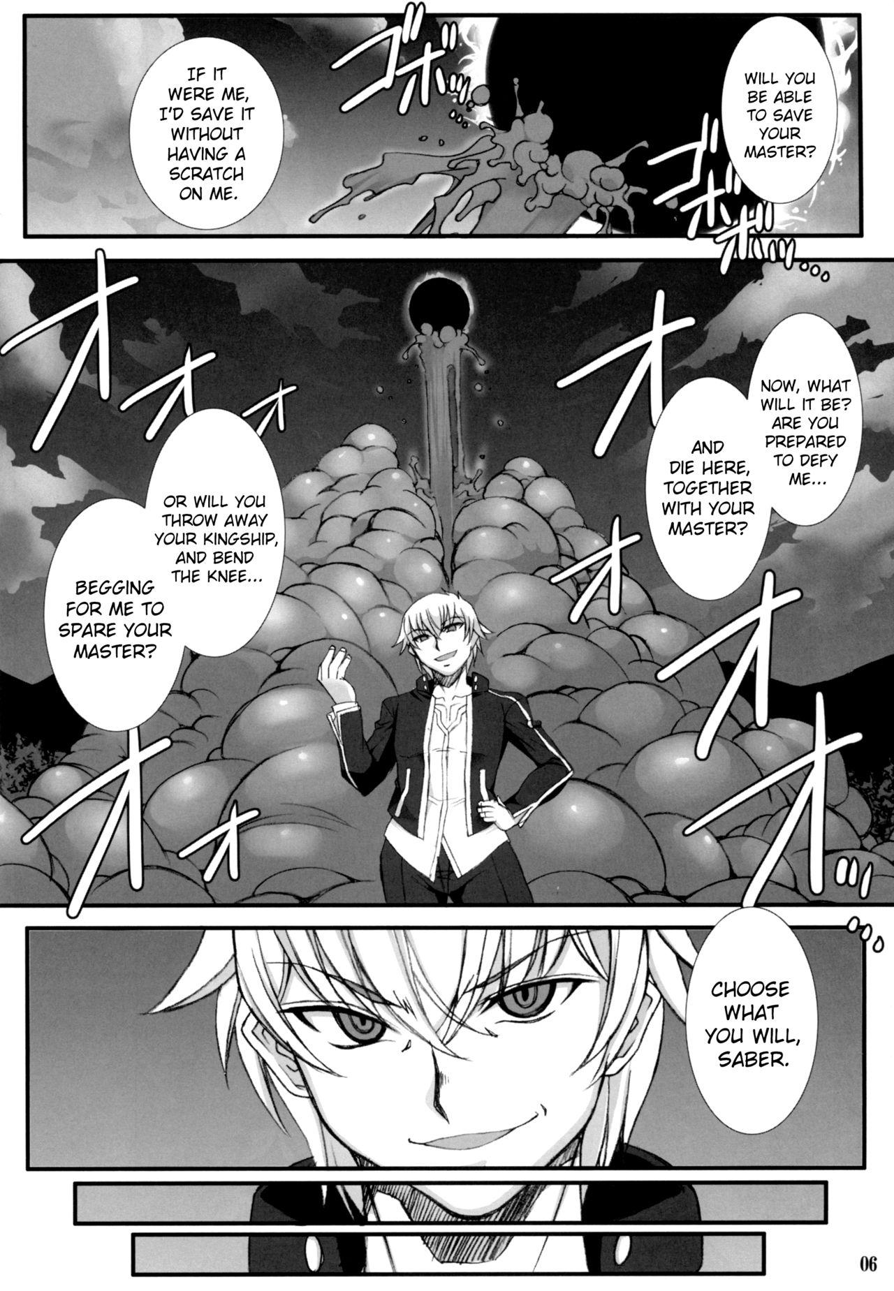 Fishnet (C88) [H.B (B-RIVER)] Rin Kai -Kegasareta Aka- | Rin Destruction -Stained Red- (Fate/stay night) [English] [ChoriScans] - Fate stay night Roludo - Page 6