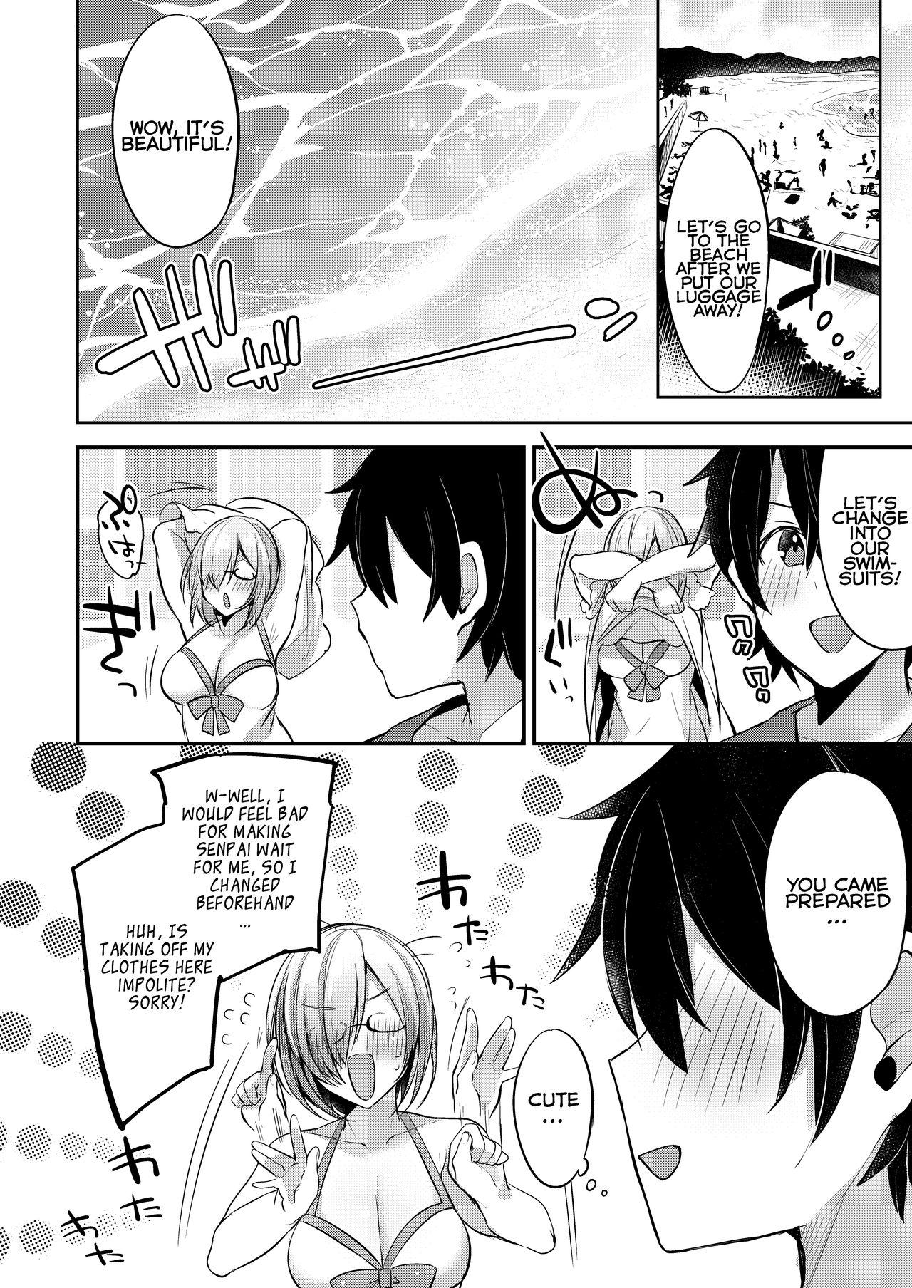 Housewife Marshmallow Vacation - Fate grand order Lesbian Sex - Page 3