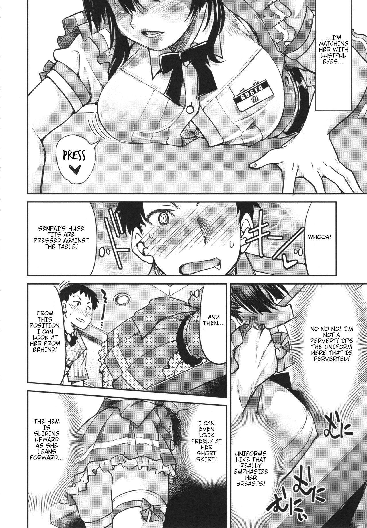 Hetero Toretate Famiresu Senpai wo Gyuutto Shibatta Gochisou Don Blowjob - Page 8