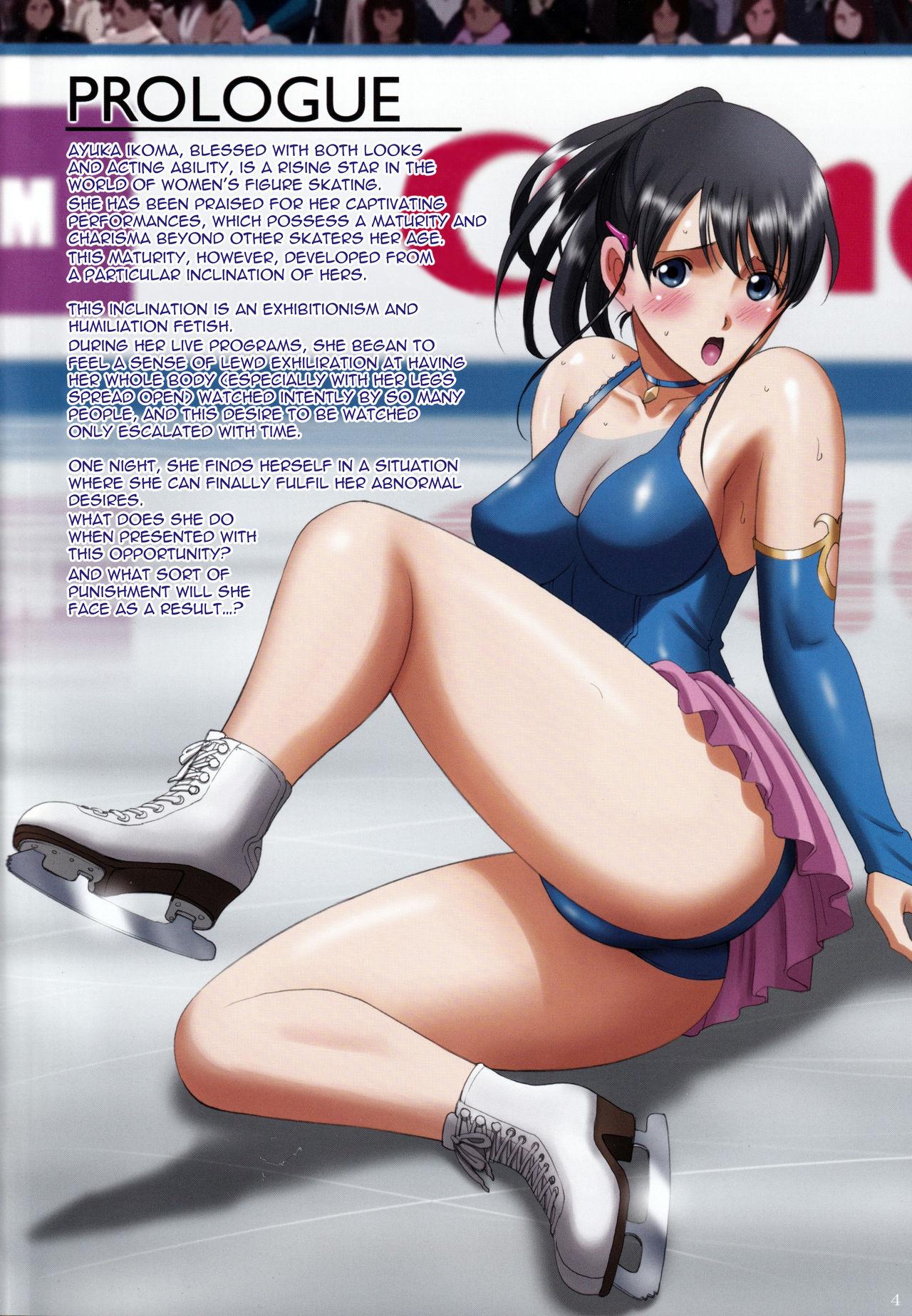 (C96) [ACTIVA (SMAC)] Roshutsu Otome Kyou Comic "Hadaka Skate wa Itsumo Dareka ni Mirarenagara… ~Ikoma Ayuka~" | R-Otome Intimidation Comic "Skating Naked Under Someone's Unending Gaze… ~Ayuka Ikoma~" + Extras [English] [SaLamiLid] 2