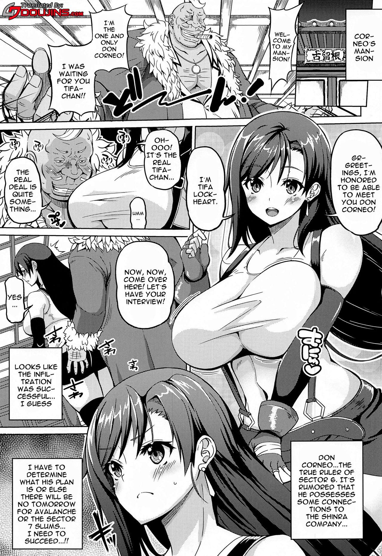 Fudendo Gensou Kyonyuu | A Big Breasted Fantasy - Final fantasy vii Amatuer Porn - Page 2