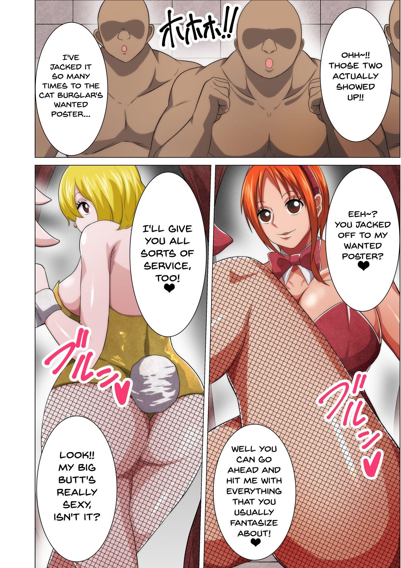 Cheat Bunny Service - One piece Gay Largedick - Page 4