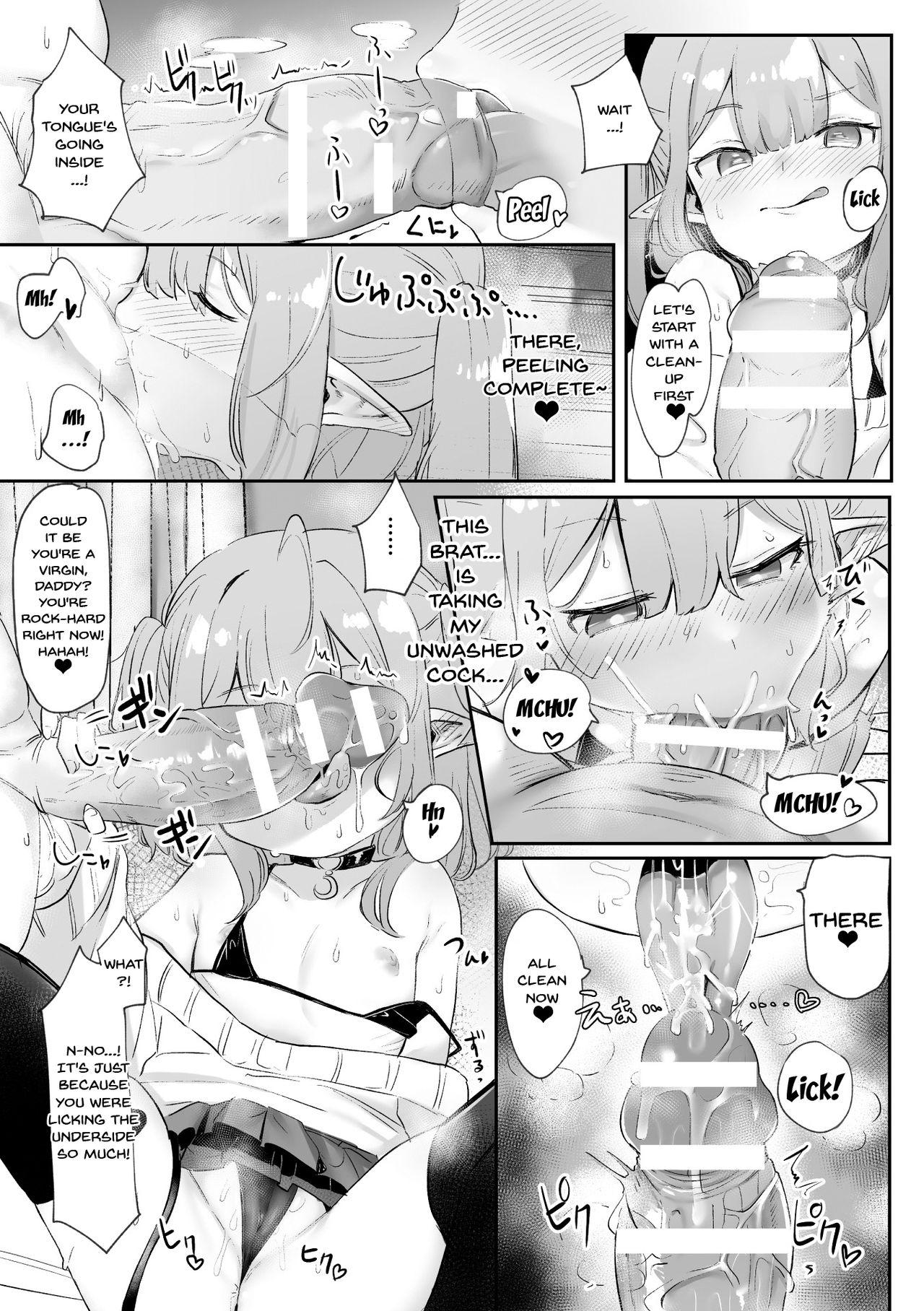 Old Young [Anthology] 2D Comic Magazine Mesugaki Succubus Seisai Namaiki Aka-chan Heya o Wakarase-bou de Kousei Knock Vol. 1 | Punishing a Bratty Young Succubus Ch. 1-3 [English] {Doujins.com} [Digital] Lesbiansex - Page 7