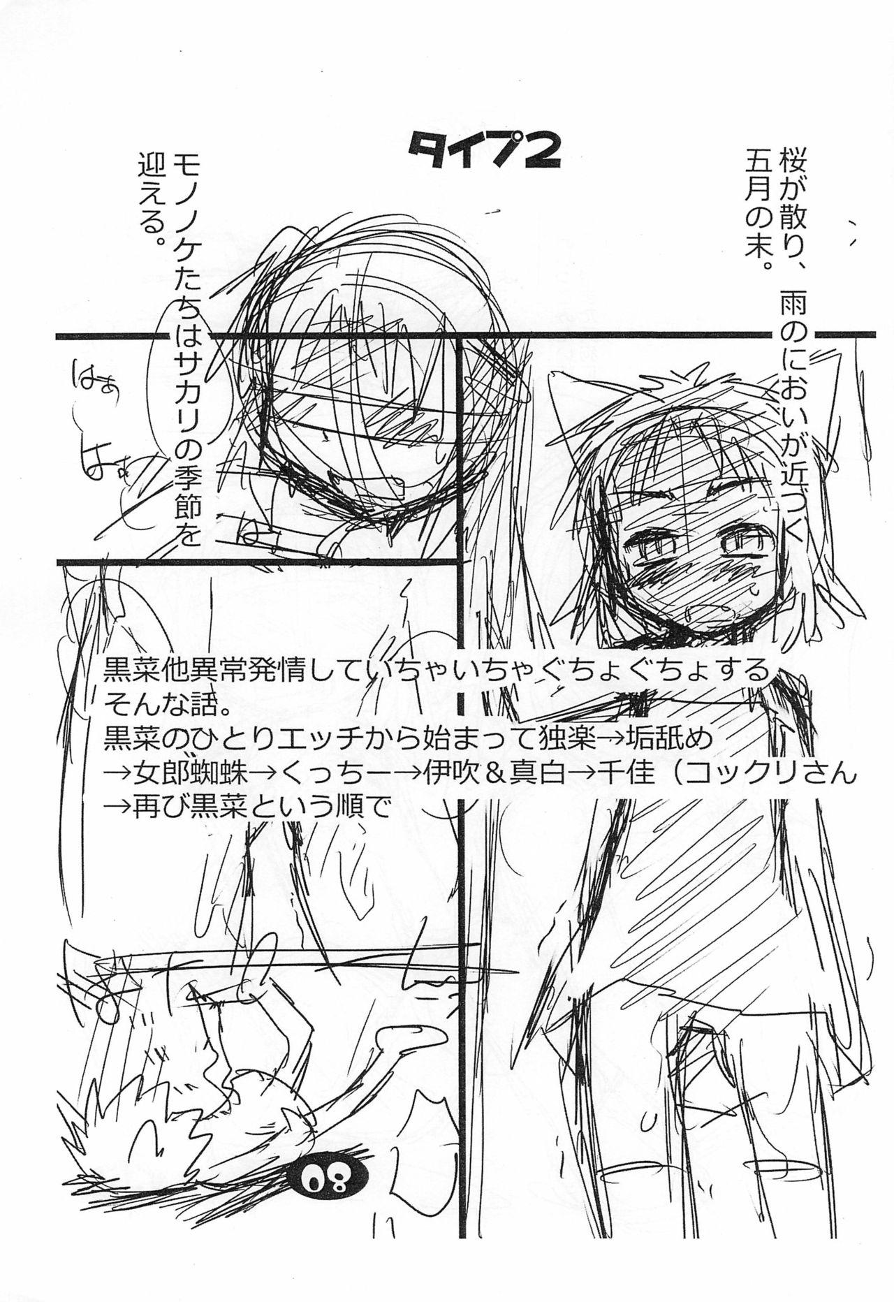 Moaning (Puniket 30) [Ware PON! (KONKON)] Nuko Musume-ppoi Offset Junbi-gou (Neko Musume Michikusa Nikki) - Neko musume michikusa nikki Tesao - Page 9