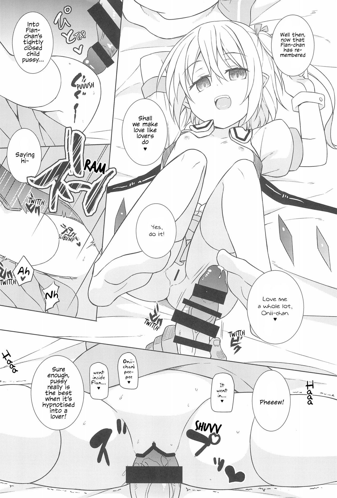 Dick Sucking Porn Saimin Flan | Hypnotised Flan - Touhou project Curves - Page 9