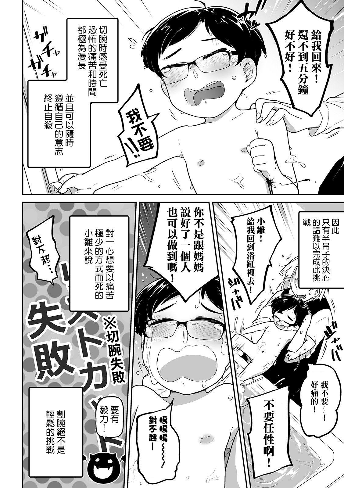 Transvestite Jisatsu Challenge | 自殺挑戰 Asslicking - Page 9
