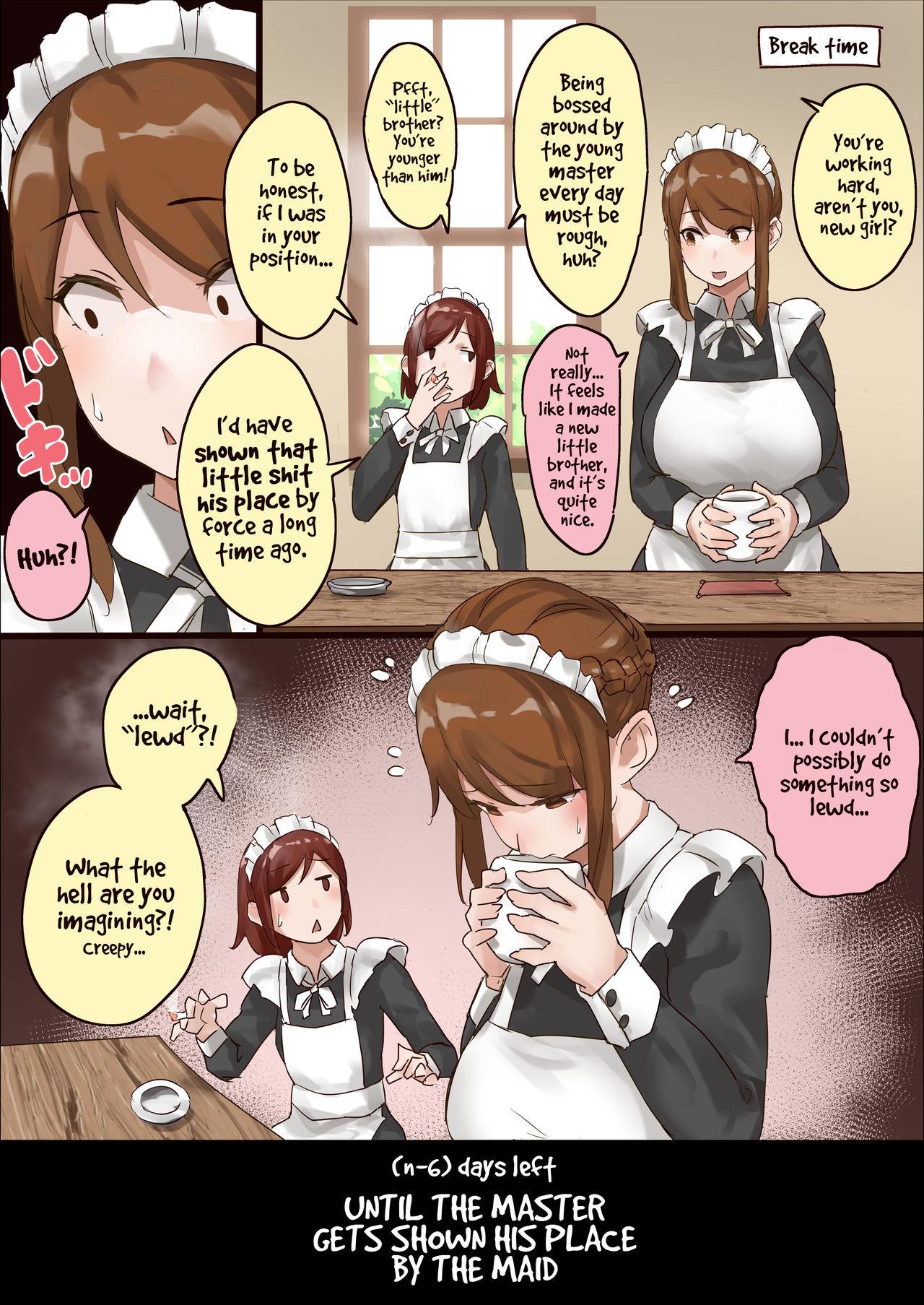 Cock Sucking master and maid - Original Bottom - Page 7