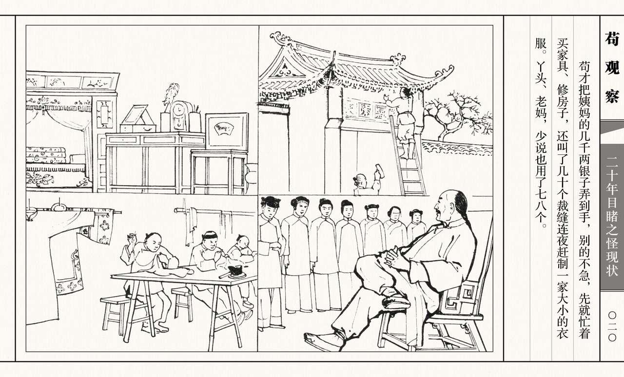 二十年目睹之怪现状 苟观察 江栋良 上海人民美术出版社 24