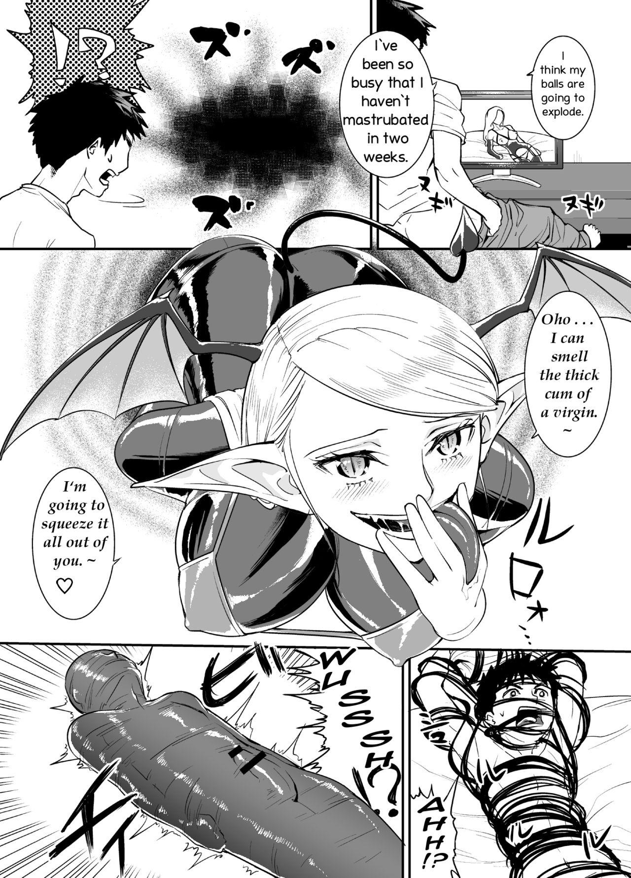 Hung ラバー・サキュバス - Rubber Succubus Gay Shorthair - Page 2