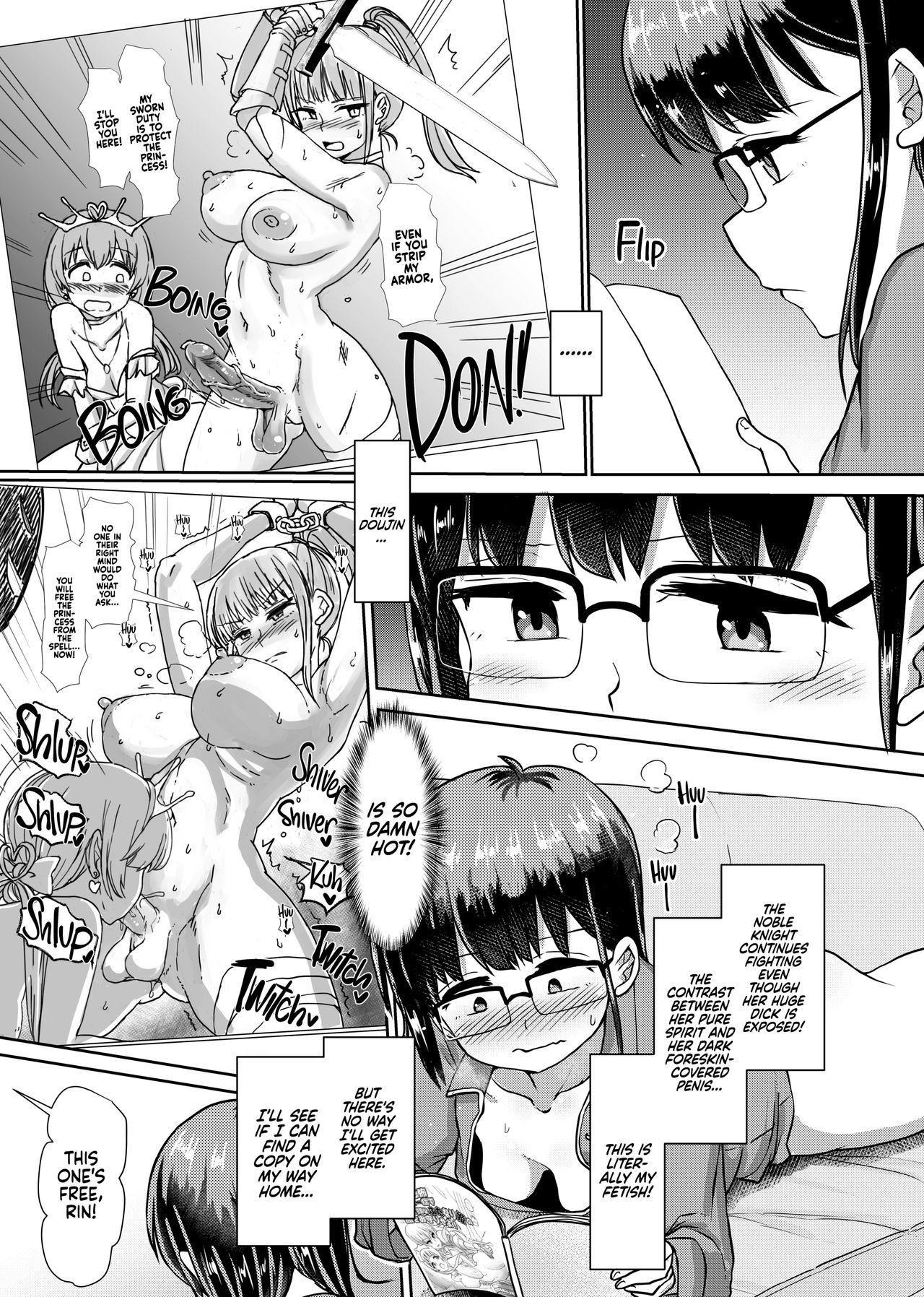 Pussyeating Futa Pra 5R Futanari Senmon Ohirune Salon | Joint Futanari Practice 5R: Futanari-Only Nap Salon - Original Argenta - Page 4