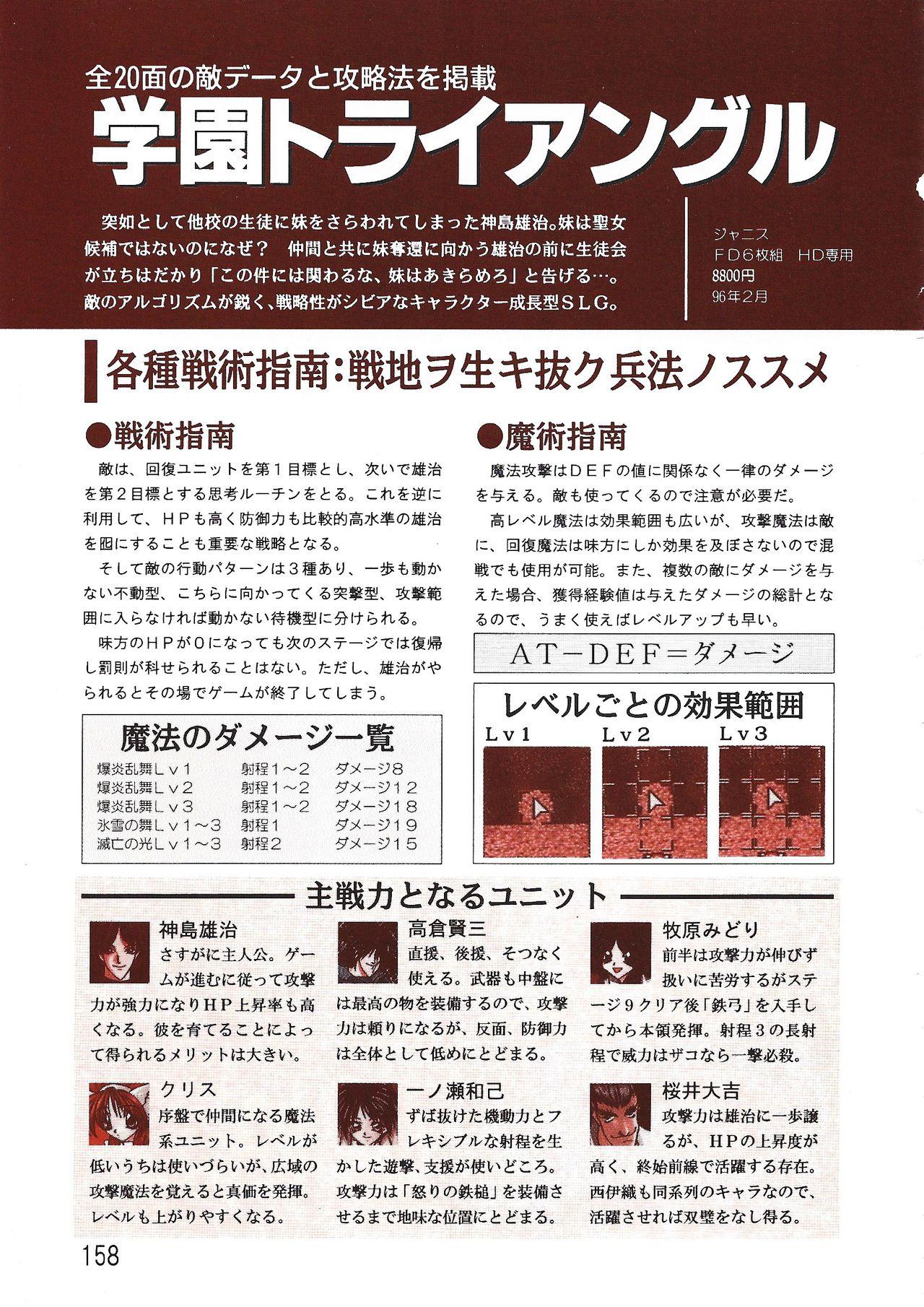 PC Bishoujo Software Strategy Book: Strategy King 2 157