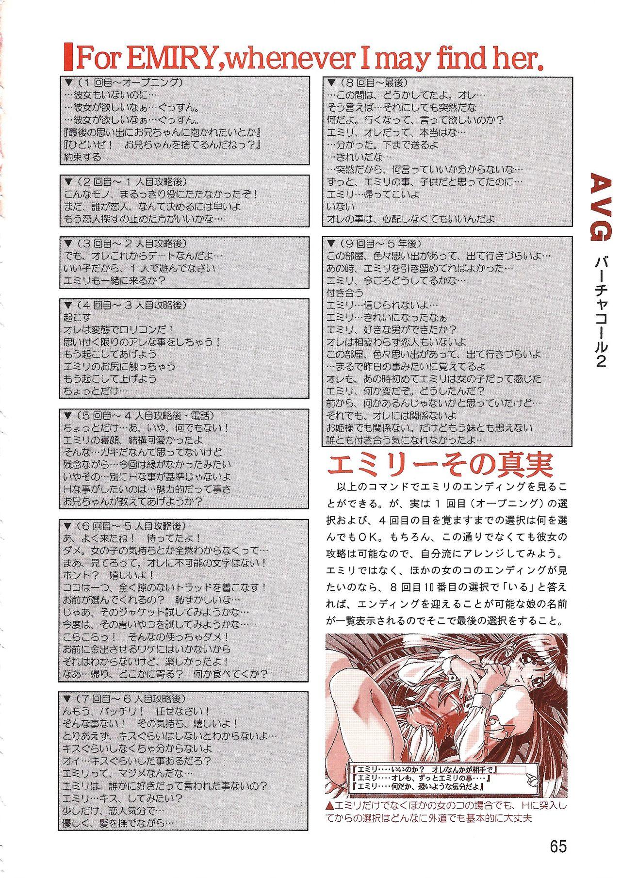 PC Bishoujo Software Strategy Book: Strategy King 2 64