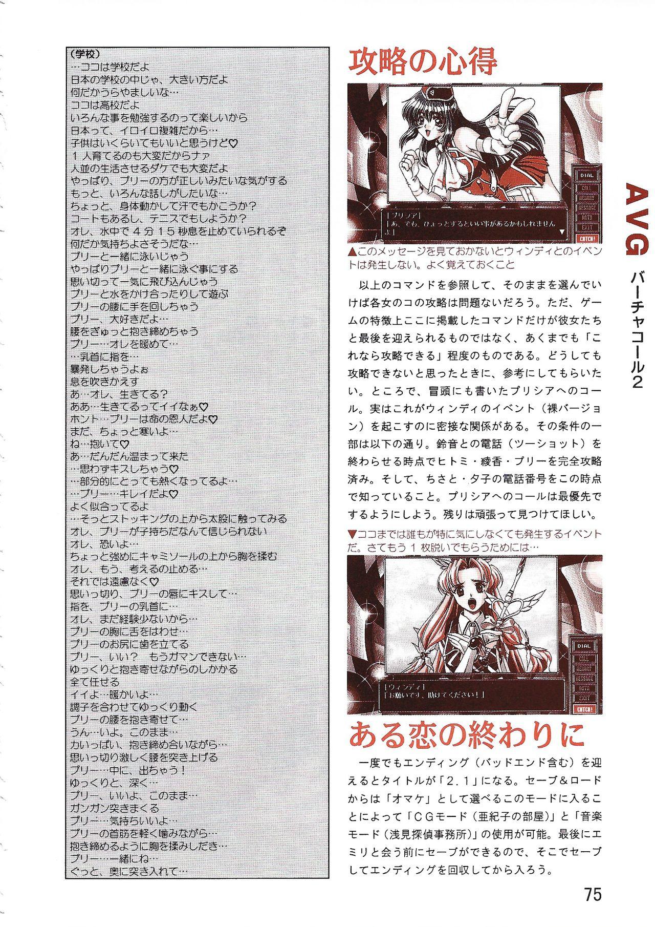 PC Bishoujo Software Strategy Book: Strategy King 2 74