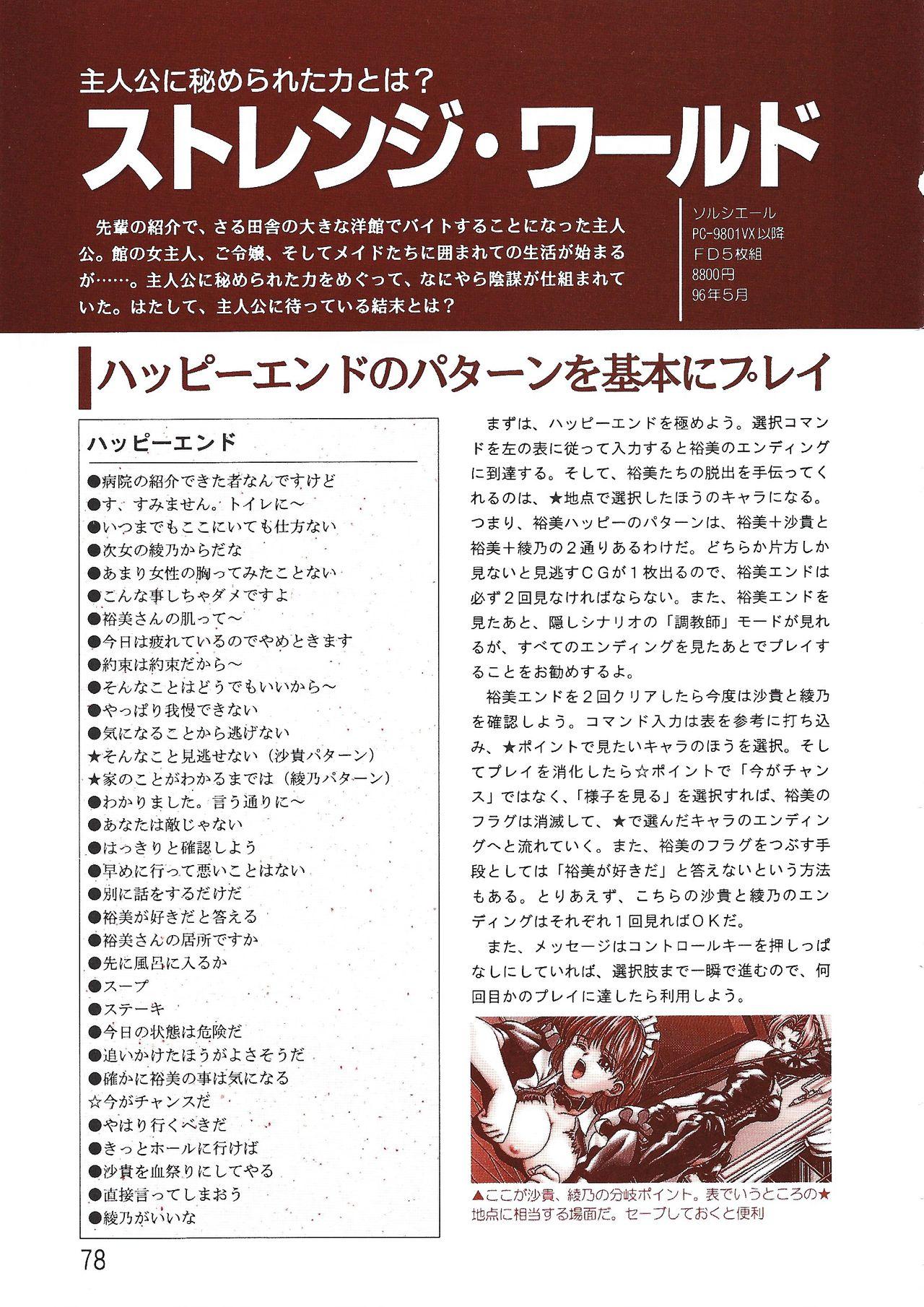 PC Bishoujo Software Strategy Book: Strategy King 2 77
