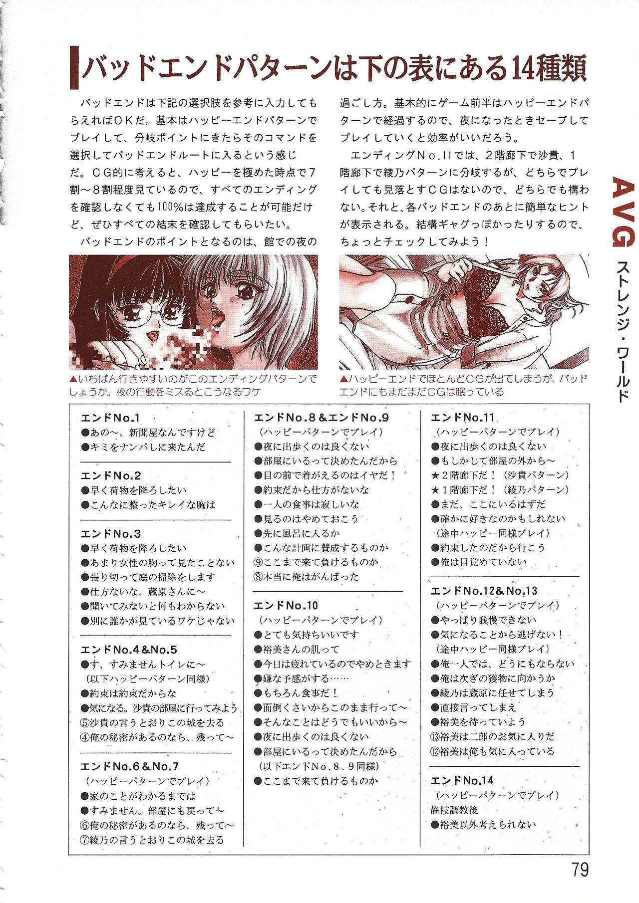 PC Bishoujo Software Strategy Book: Strategy King 2 78