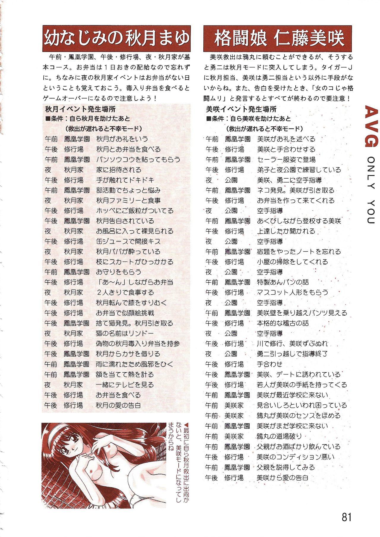 PC Bishoujo Software Strategy Book: Strategy King 2 80