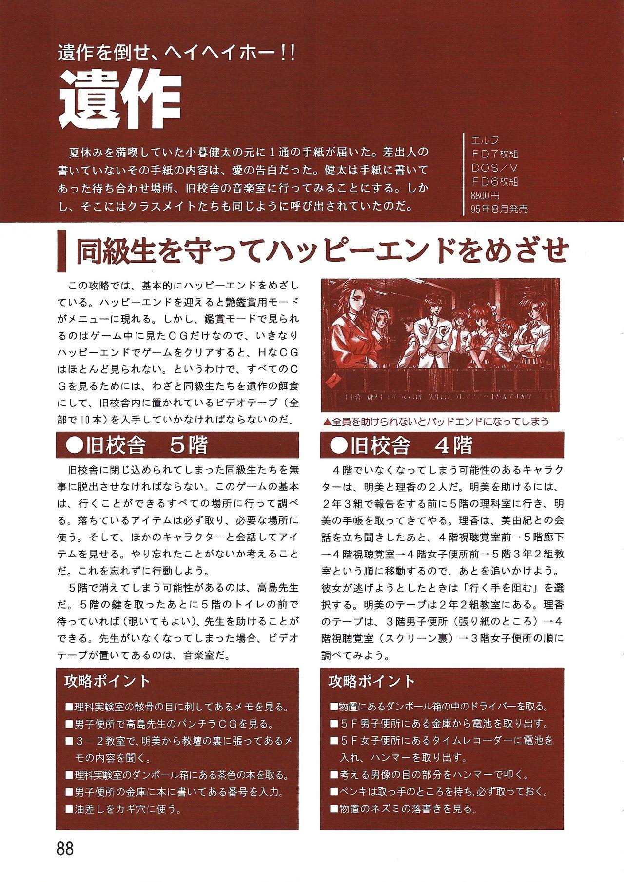 PC Bishoujo Software Strategy Book: Strategy King 2 87