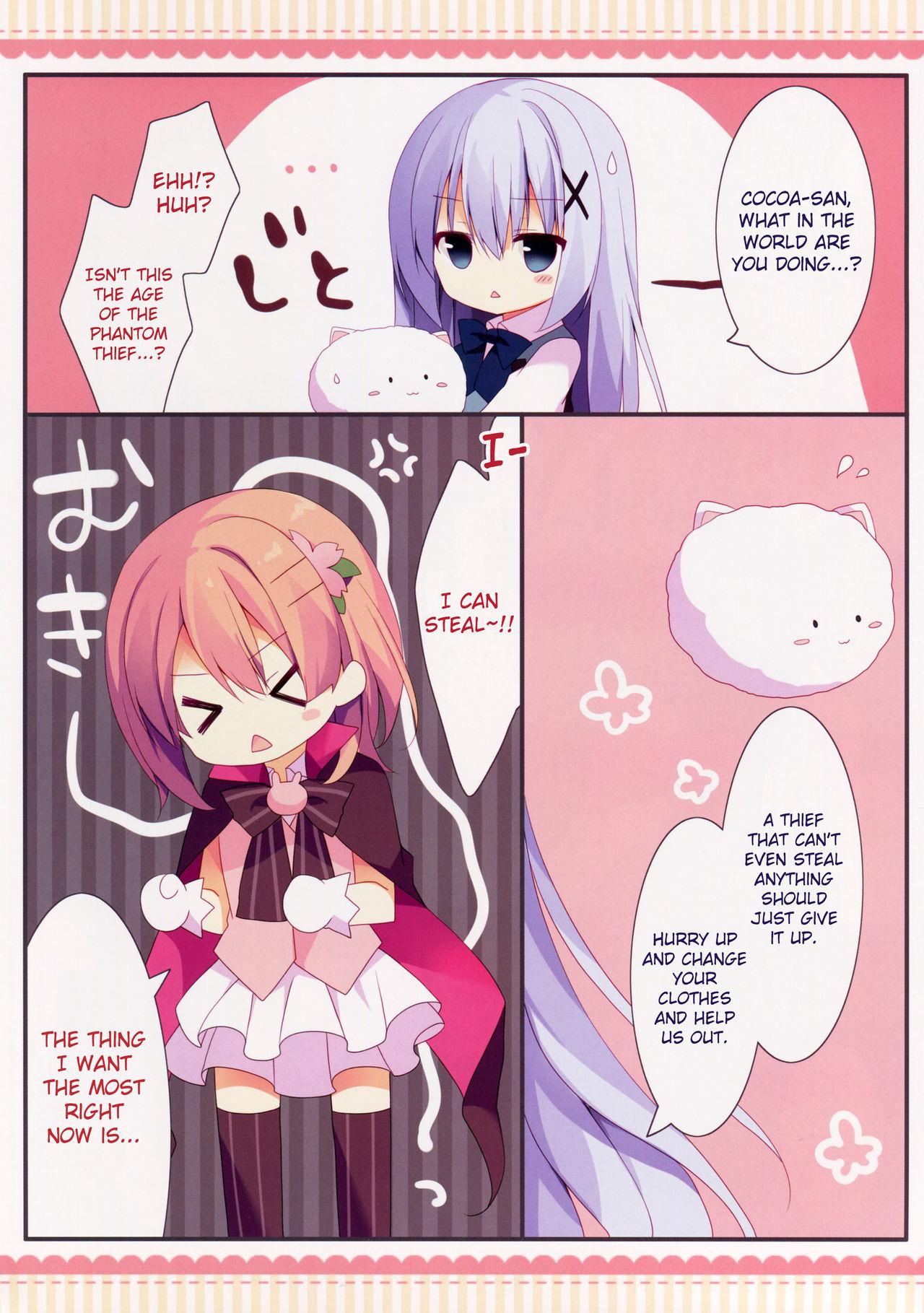 Pene Kaitou Kokoa-chan - Gochuumon wa usagi desu ka | is the order a rabbit Lingerie - Page 6