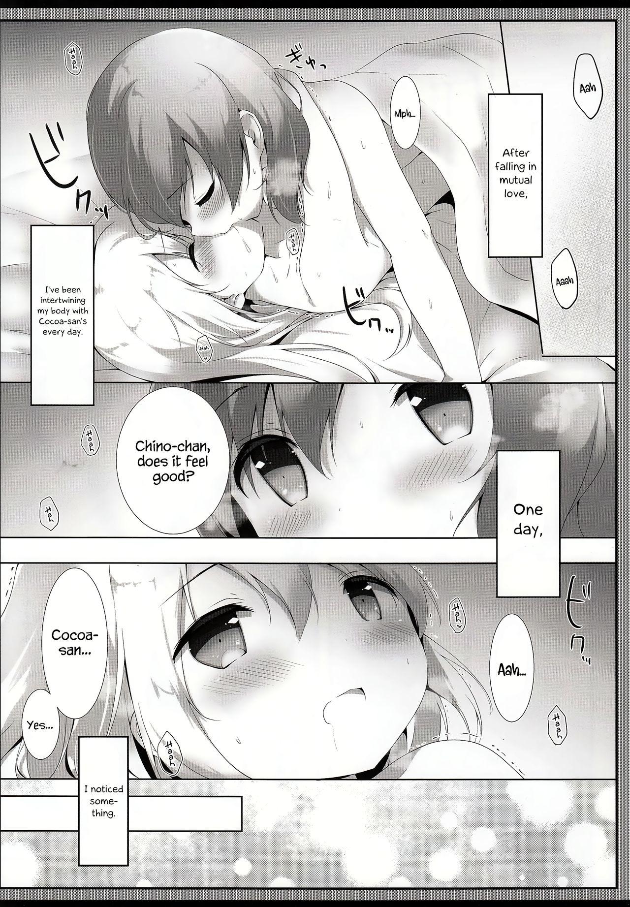 Hottie Tabechaitai Kurai Daisuki desu - Gochuumon wa usagi desu ka | is the order a rabbit Condom - Page 4