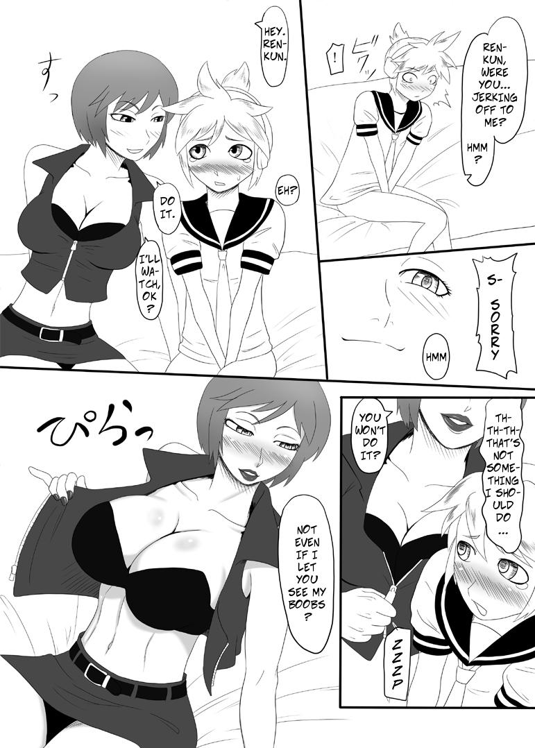 French Utawasete Onee-sama | Leave it to Big Sis - Vocaloid Tiny Titties - Page 6