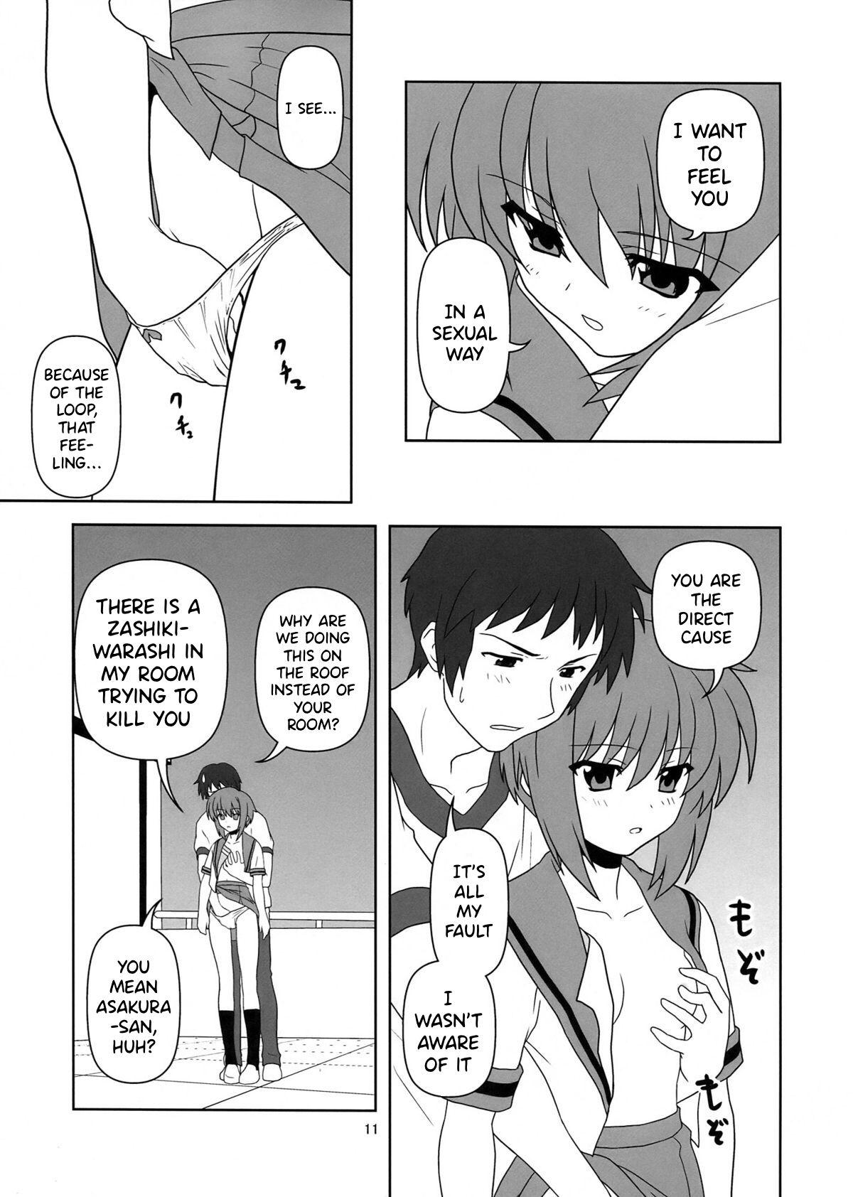 Morena Nagato Yuki-chan no Kansatsu - The melancholy of haruhi suzumiya | suzumiya haruhi no yuuutsu Hard Core Free Porn - Page 11