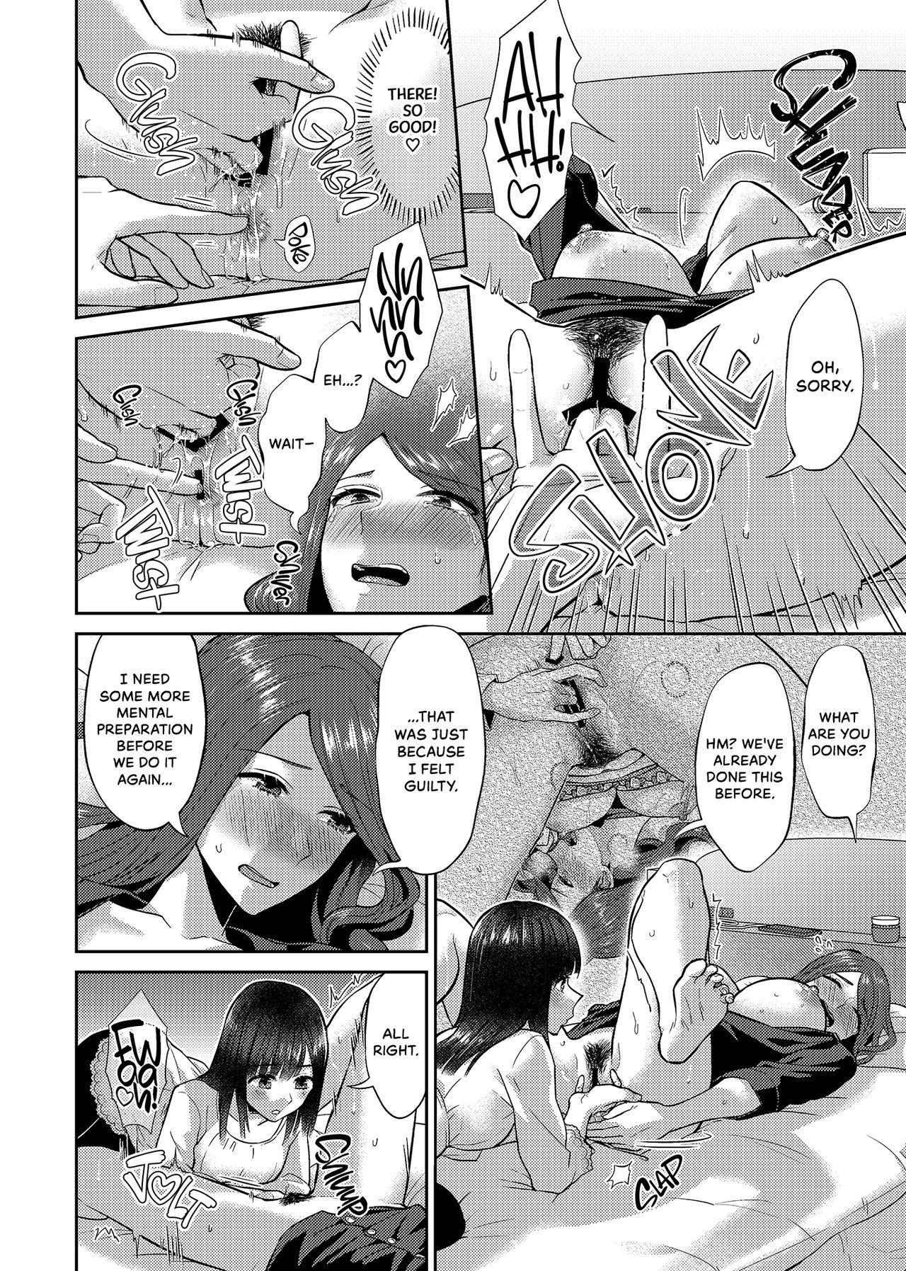Muscular Saki Midareru wa Yuri no Hana | Lilies Are in Full Bloom - Chapter 7 Gay Hairy - Page 13
