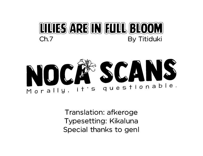 Saki Midareru wa Yuri no Hana | Lilies Are in Full Bloom - Chapter 7 17