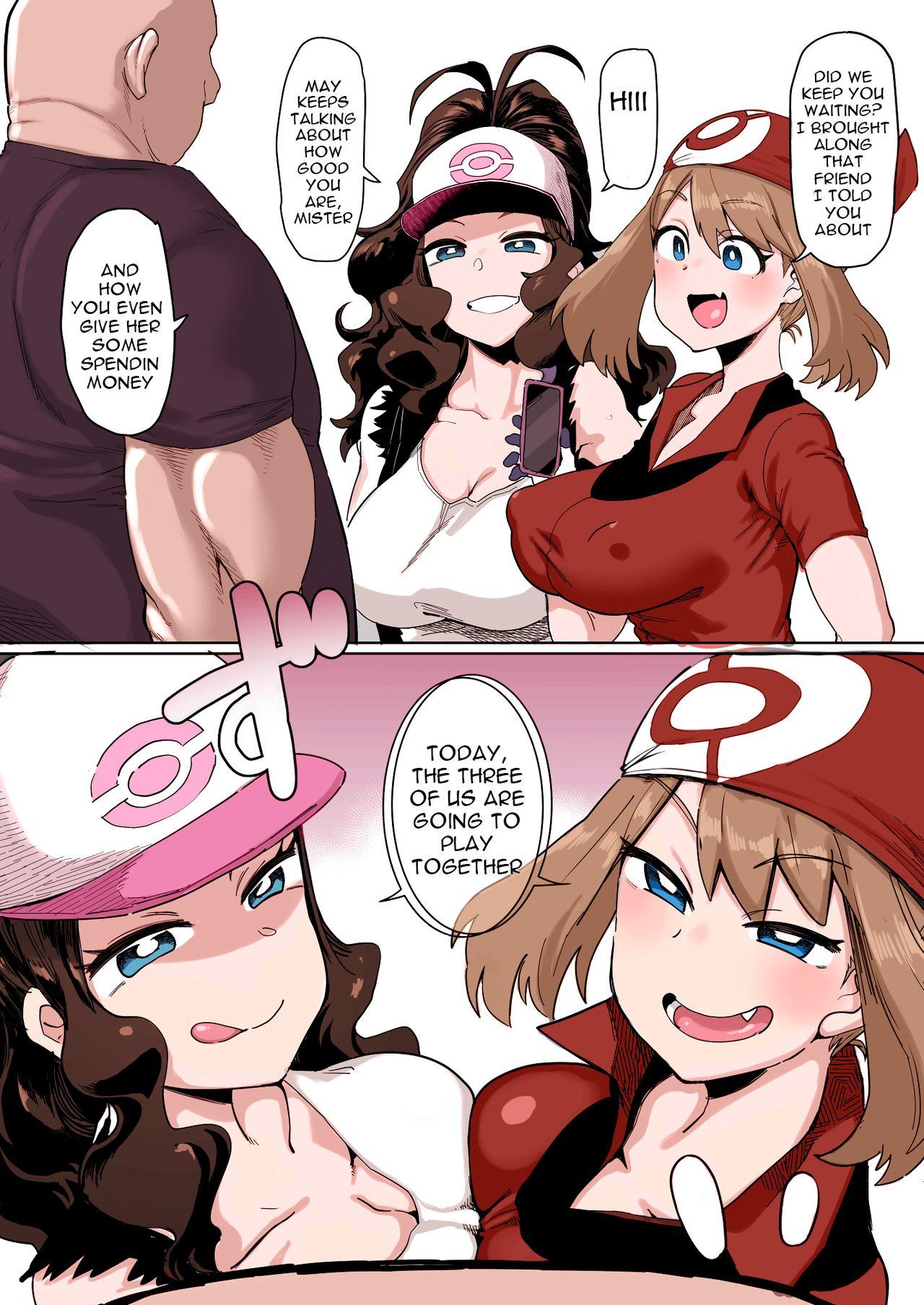 Fuck Haruka to Touko no Hiasobi | Playing Together With Haruka and Touko - Pokemon | pocket monsters Natural Boobs - Page 1