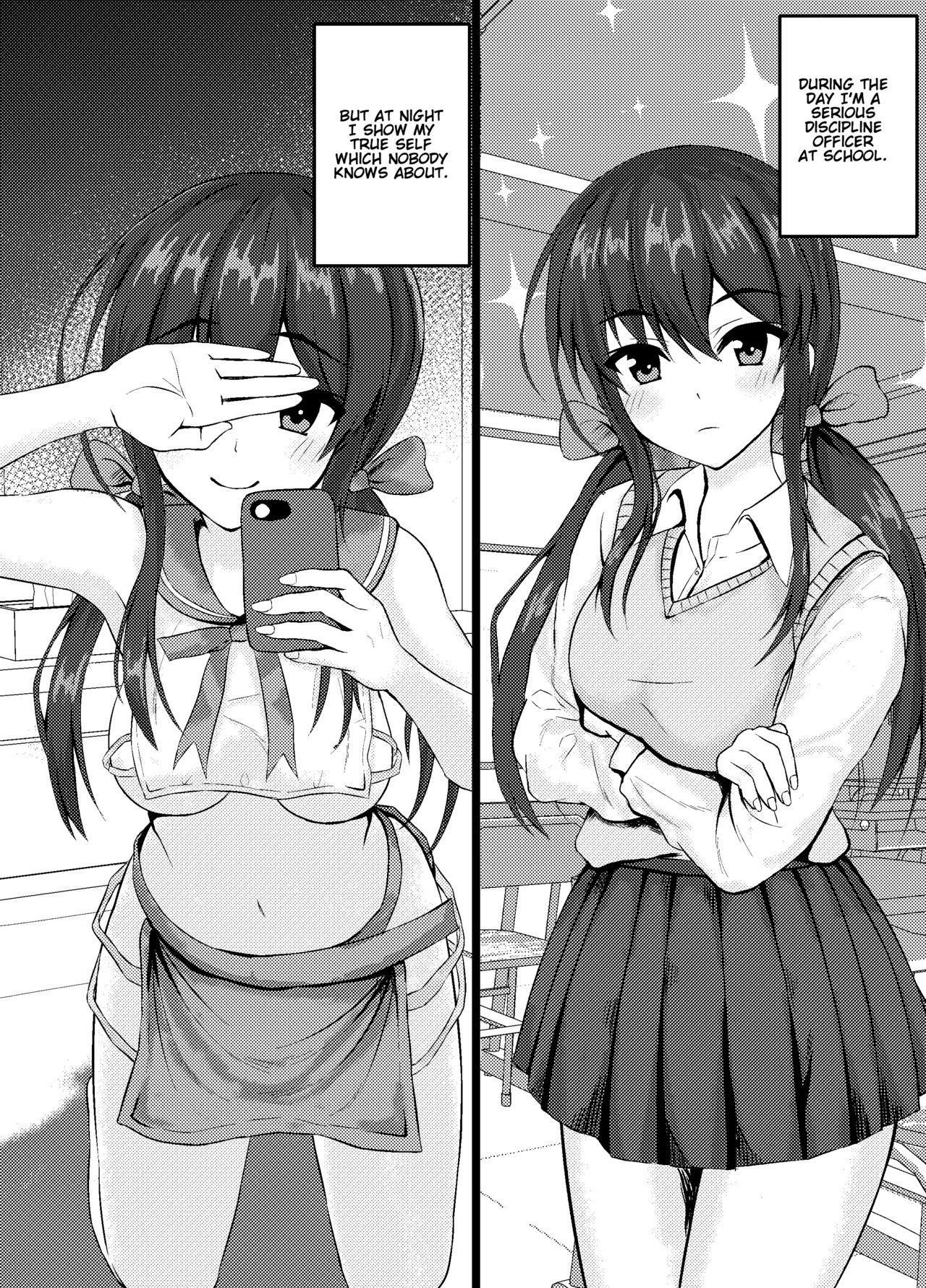 Tugging Majime na Onnanoko mo Uraaka de wa H na Koto Shiteru Manga | Manga About a Serious Girl Having Sex Behind Closed Doors Boob - Picture 1