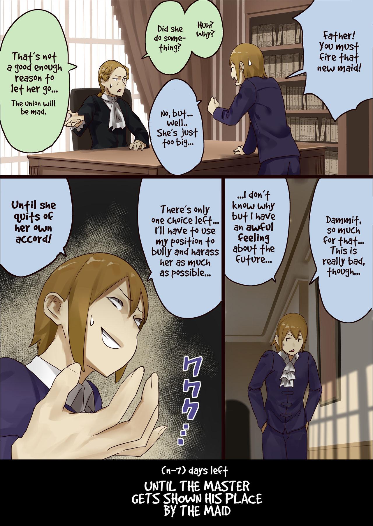 Upskirt master and maid - Original Japanese - Page 8