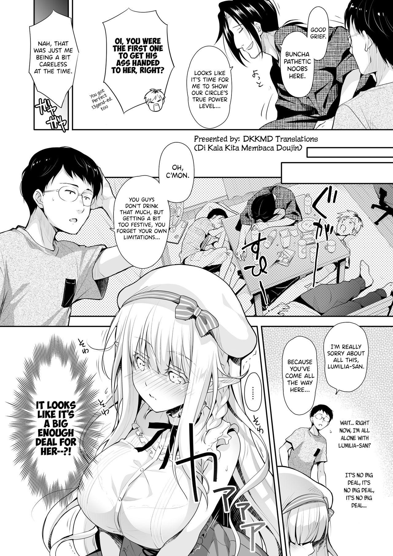 Gay Masturbation OtaCir no Elf Hime 2 - ELF PRINCESS OF THE OTAKU CLUB - Original Sex - Page 6