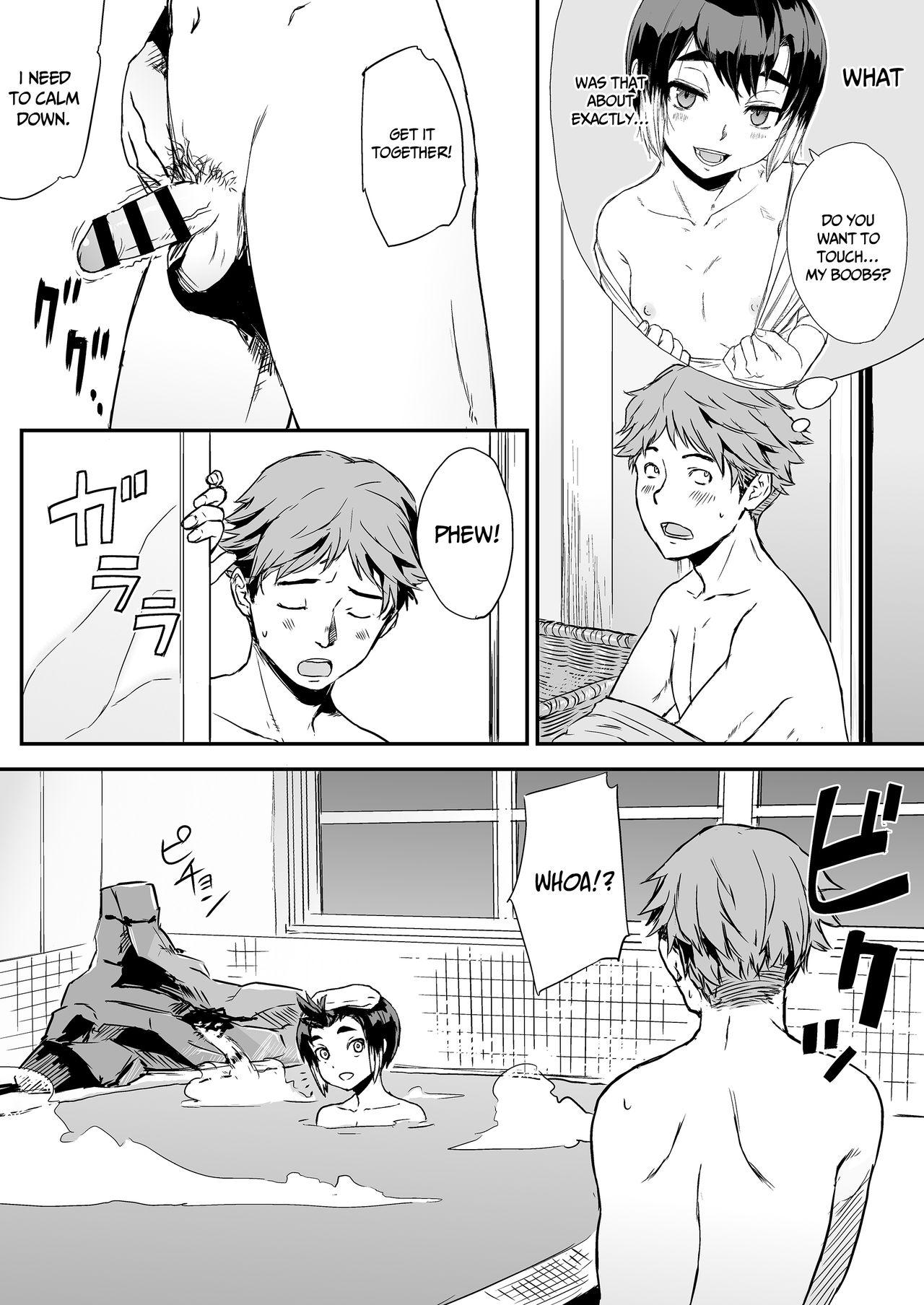 Tattoos [Koushoku Shounen Tou (U-hi)] Ippaku Nishoku, Otokonoko tsuki | One night, two meals, with a (fem)boy [English] {akanameTL} - Original Cavalgando - Page 9