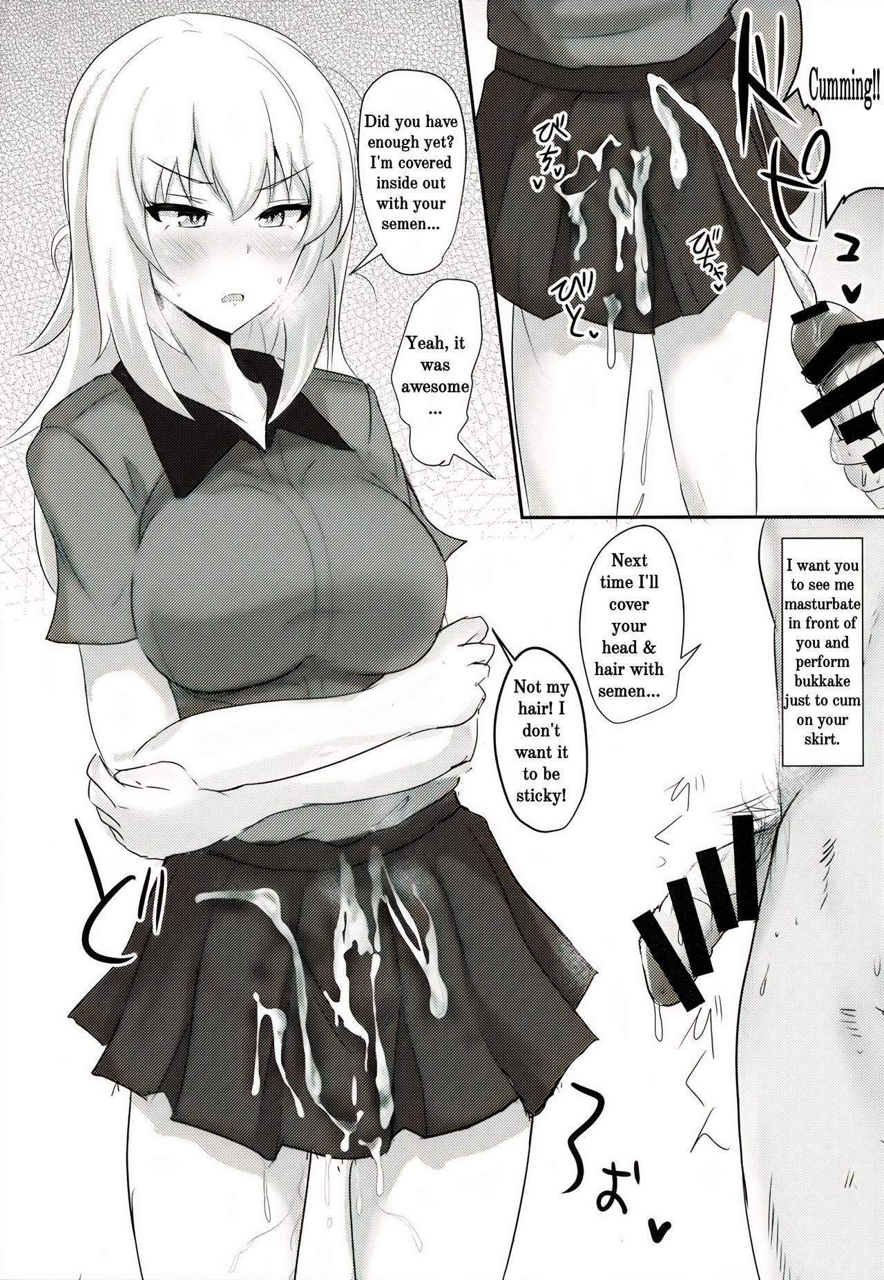 Girl Sucking Dick Onayami Itsumi-san 2 - Girls und panzer Foot - Page 9