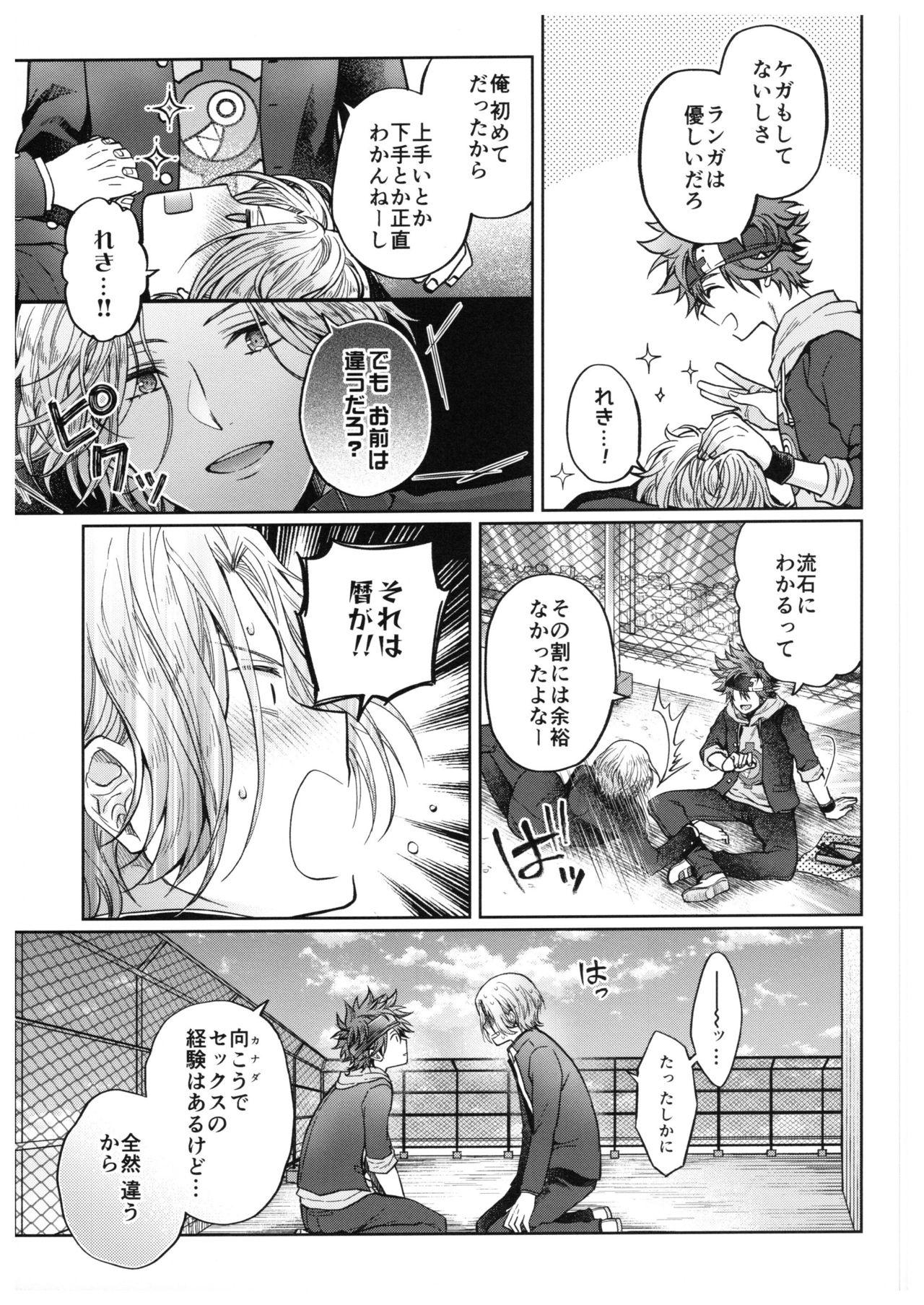 Arabic Hase kawa-kun wa kyō mo gamandekinai. - Sk8 the infinity Verga - Page 8